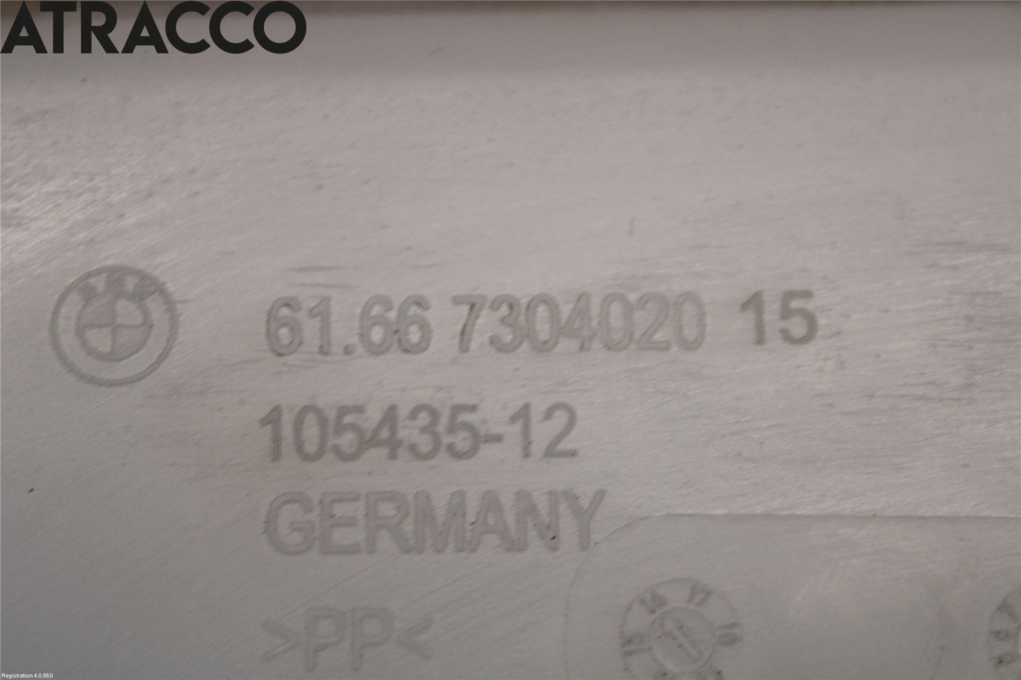 BMW i3 I01 13-22 Spylerbeholder Frontrute