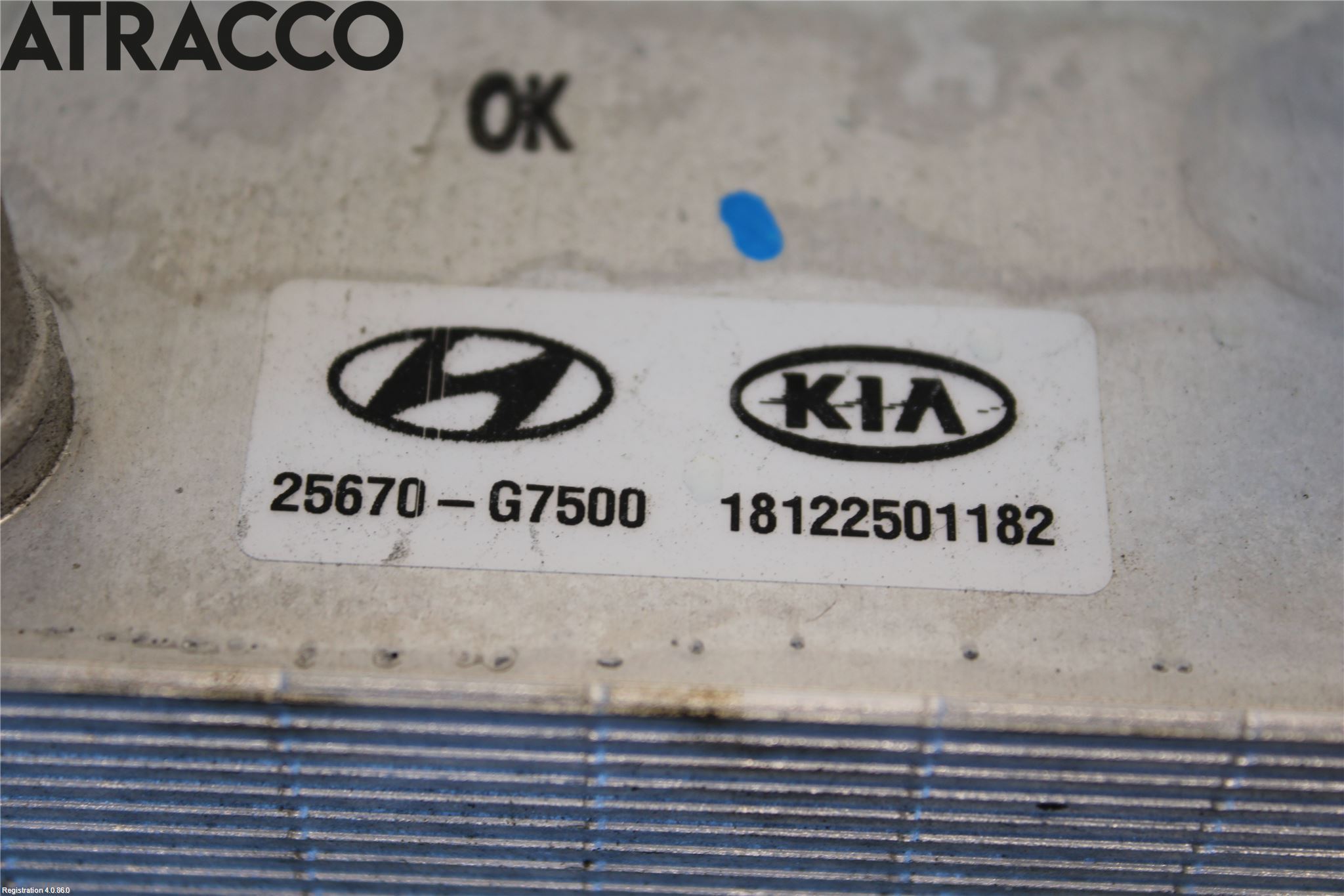 Hyundai IONIQ AE 17-22 Varme Ac Kondenser-Kjøler