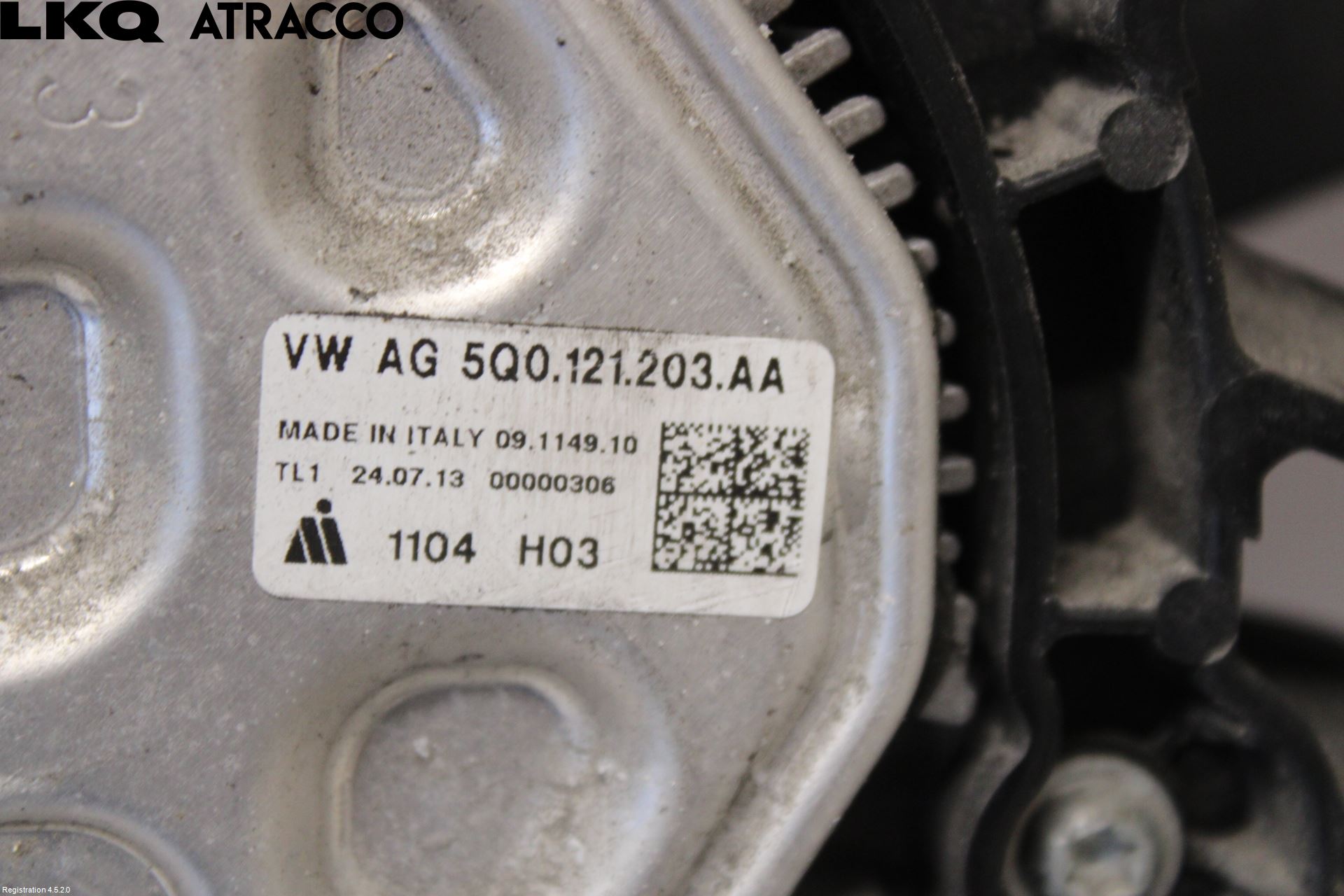 Volkswagen VW GOLF / E-GOLF VII 13-20 Kjølevifte Elektrisk