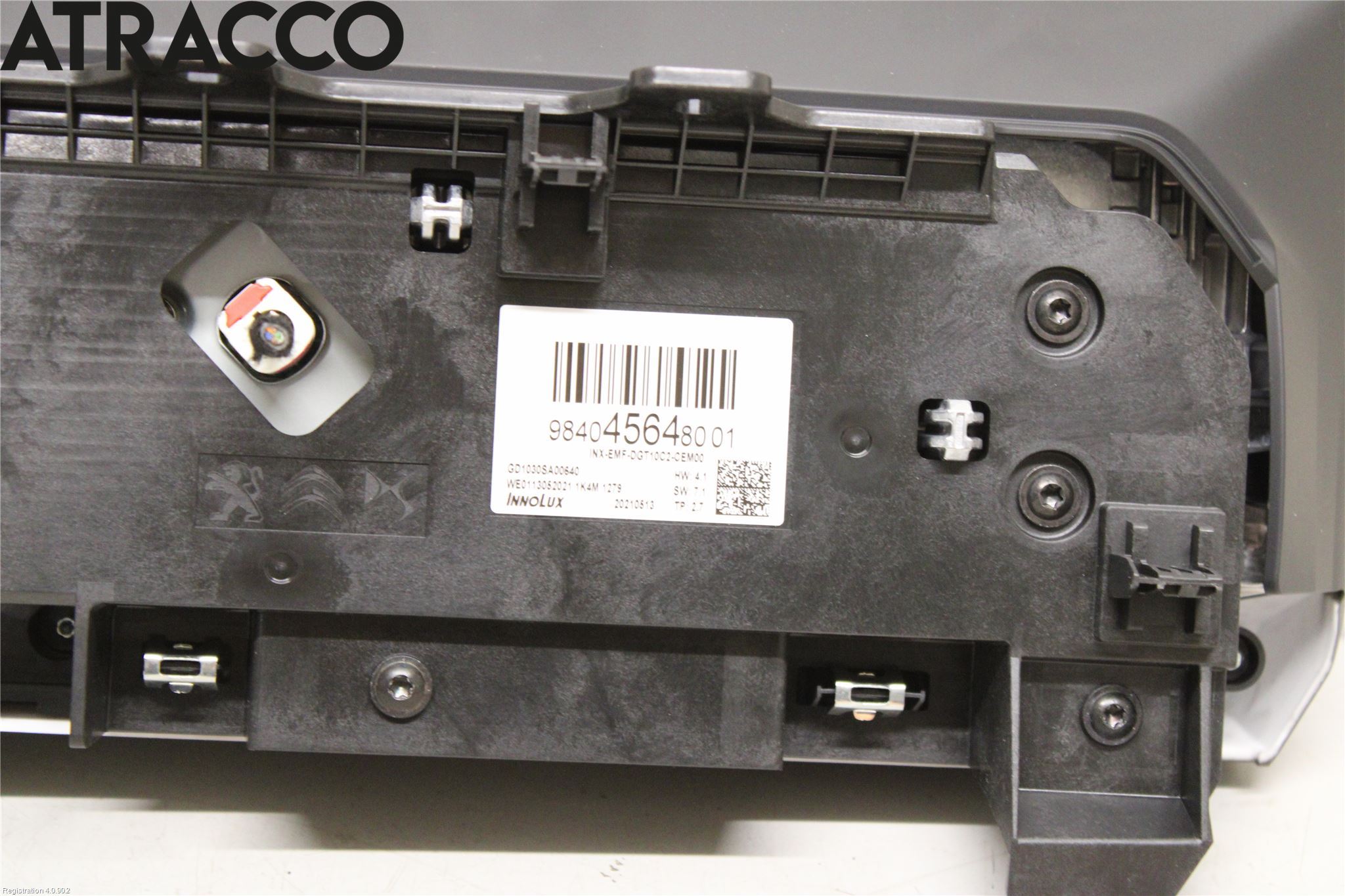 Citroen C4/E-C4 C4X/E-C4X III 21- Multifunktionsdisplay