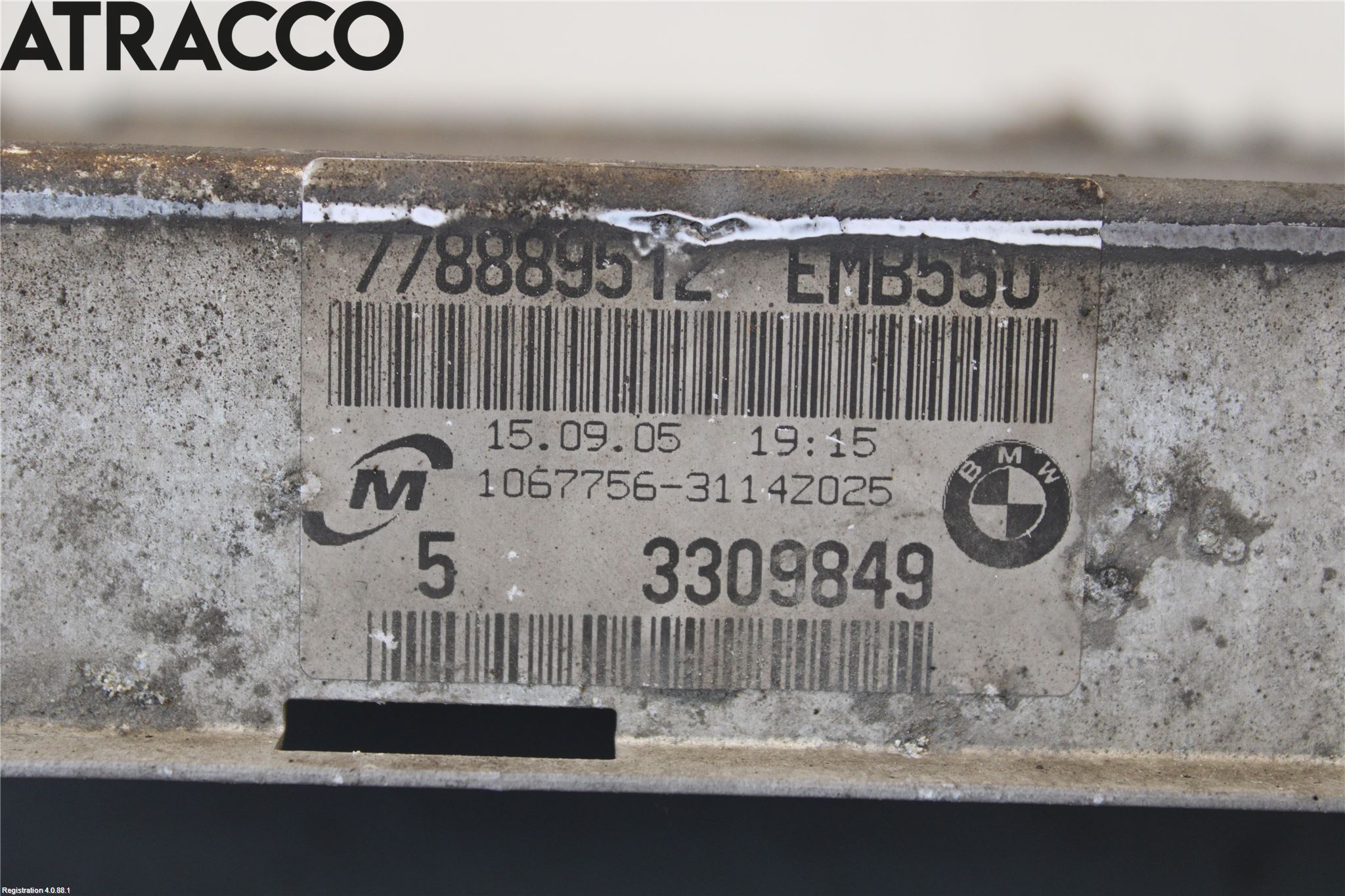 BMW 1 E87/81 5D/3D 03-11 Radiator Manuell