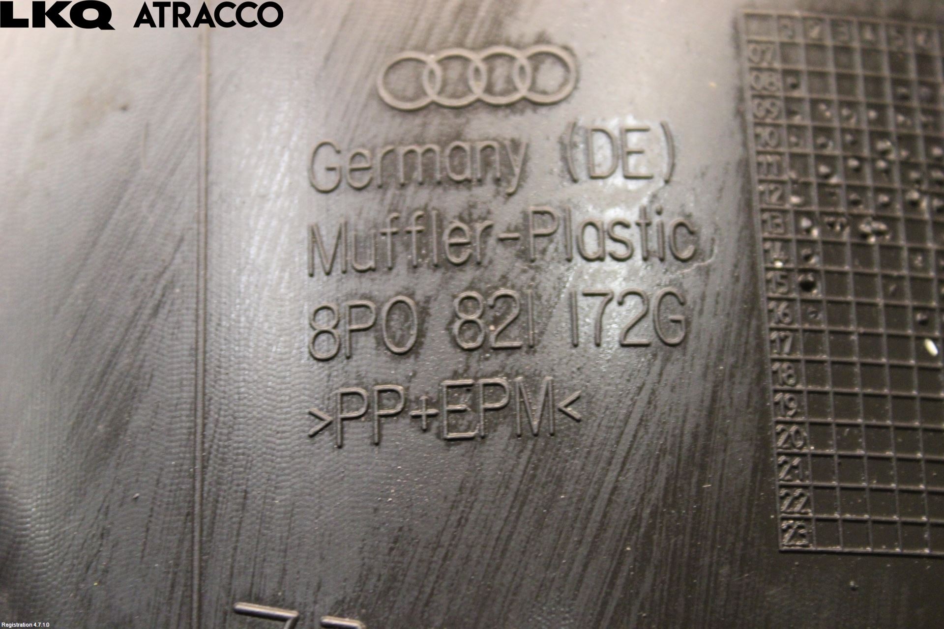 Audi A3/S3 05-13 Skjerm Indre