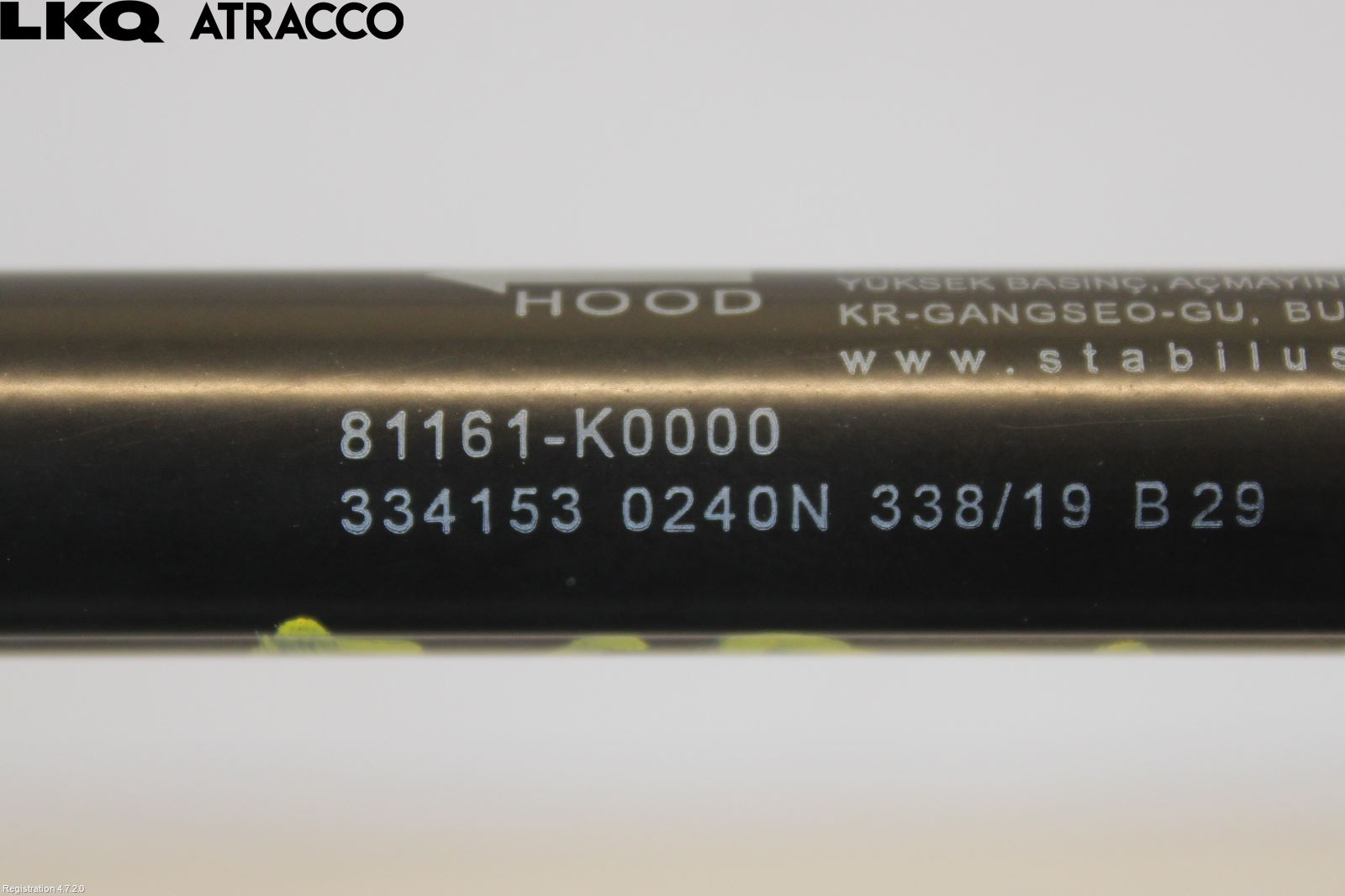 Kia SOUL 09- Panser Demper-Gassfjær