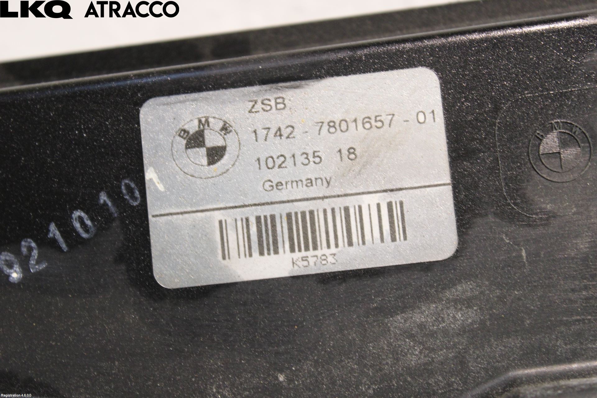 BMW 5 E60/61 Sed/Tou 02-10 Kjølevifte Elektrisk