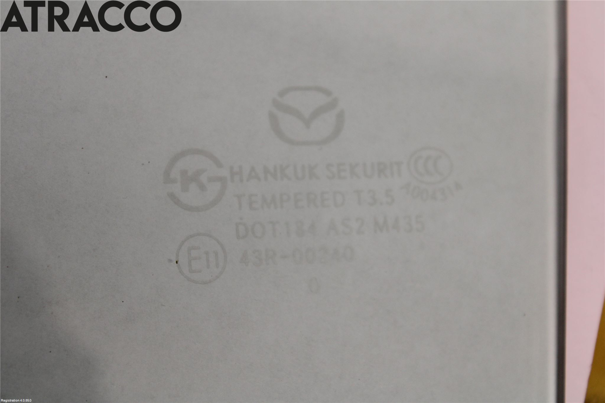 Mazda 5 05-10 Dørrute Bak Venstre 4Dørs