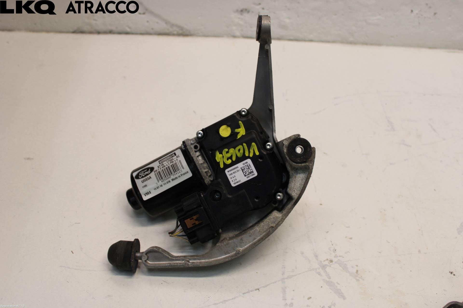 Ford TRANSIT/TOURNEO CONNECT 13-22 Viskermotor Frontrute