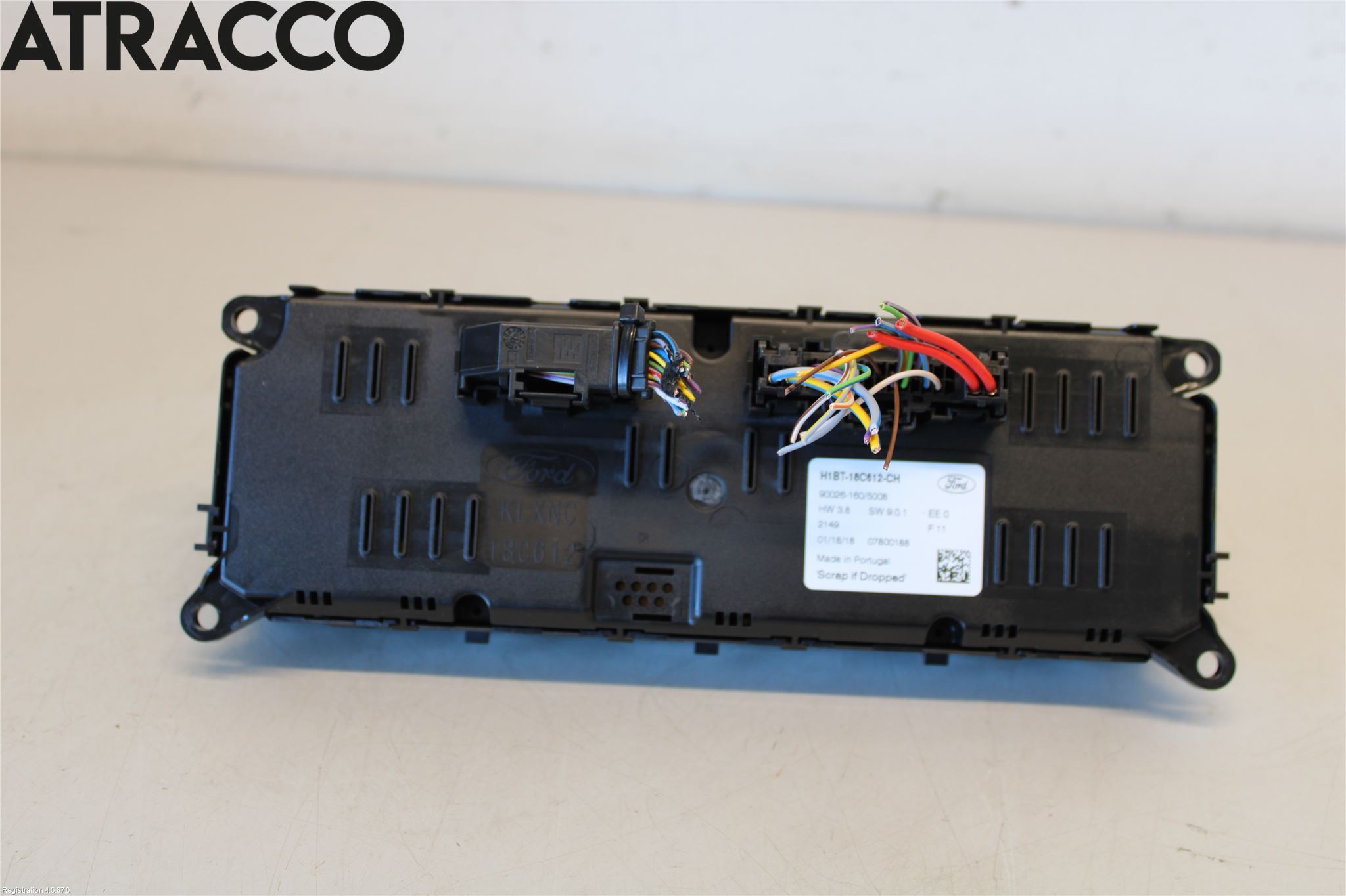 Ford FIESTA (VII) 18-23 Varme Ac Betjening-Display