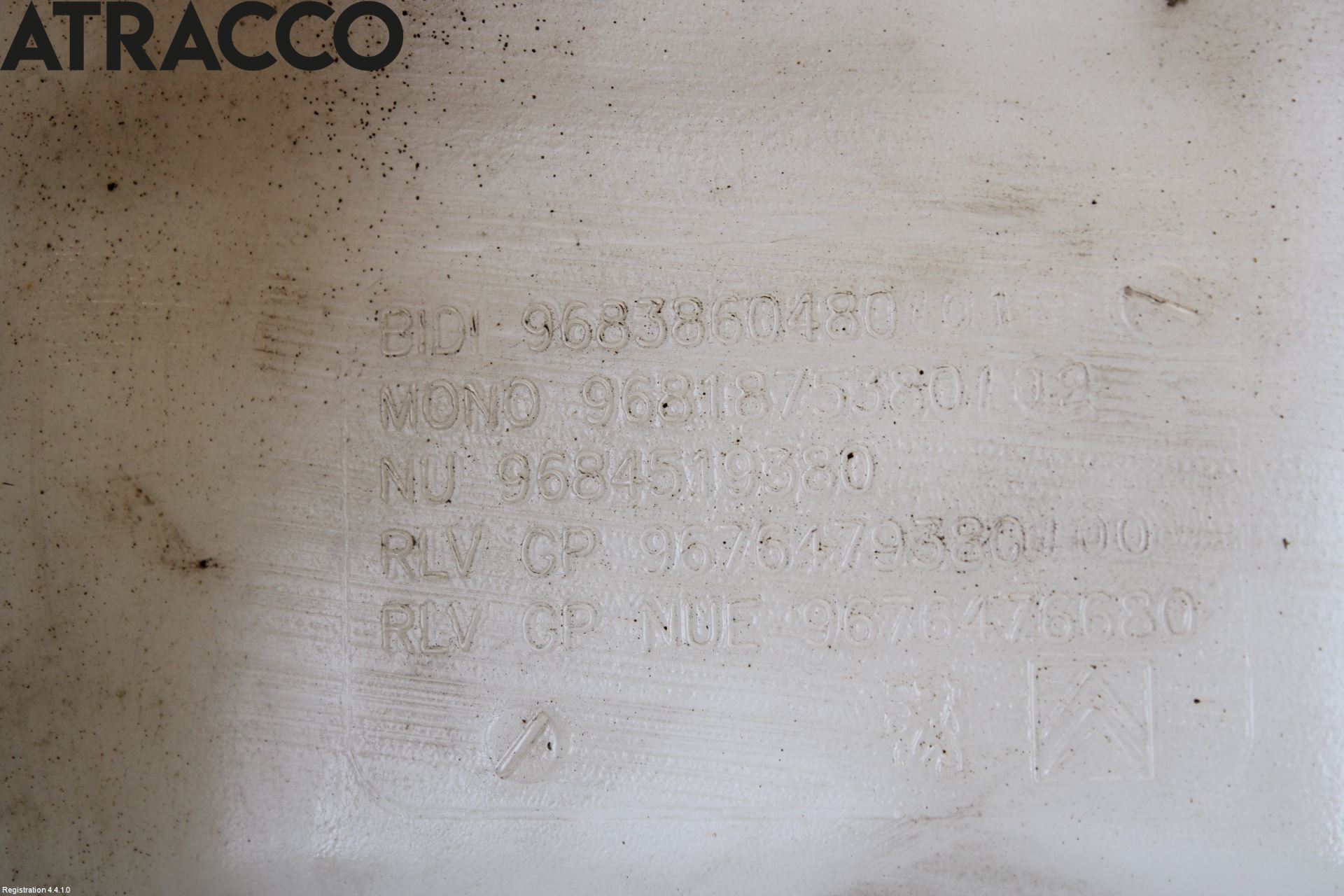 Citroen BERLINGO 08-18 Spylerbeholder Frontrute-Lykte