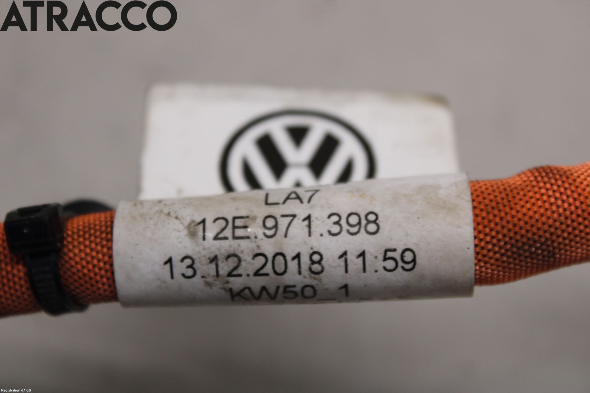 Volkswagen VW UP! / E-UP! Kabelhärva Högspänning