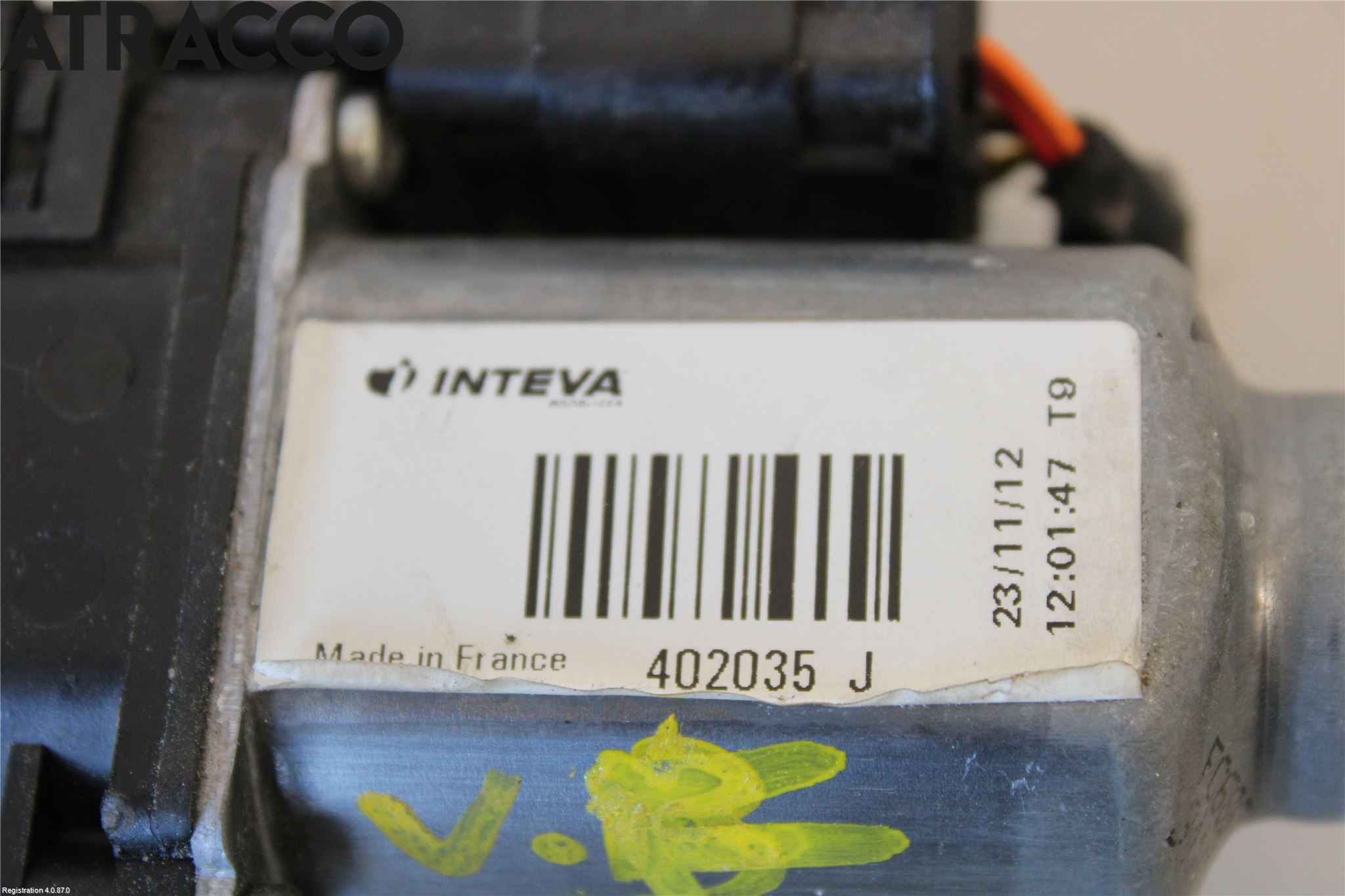 Nissan QASHQAI 10-14 Vindusheismotor