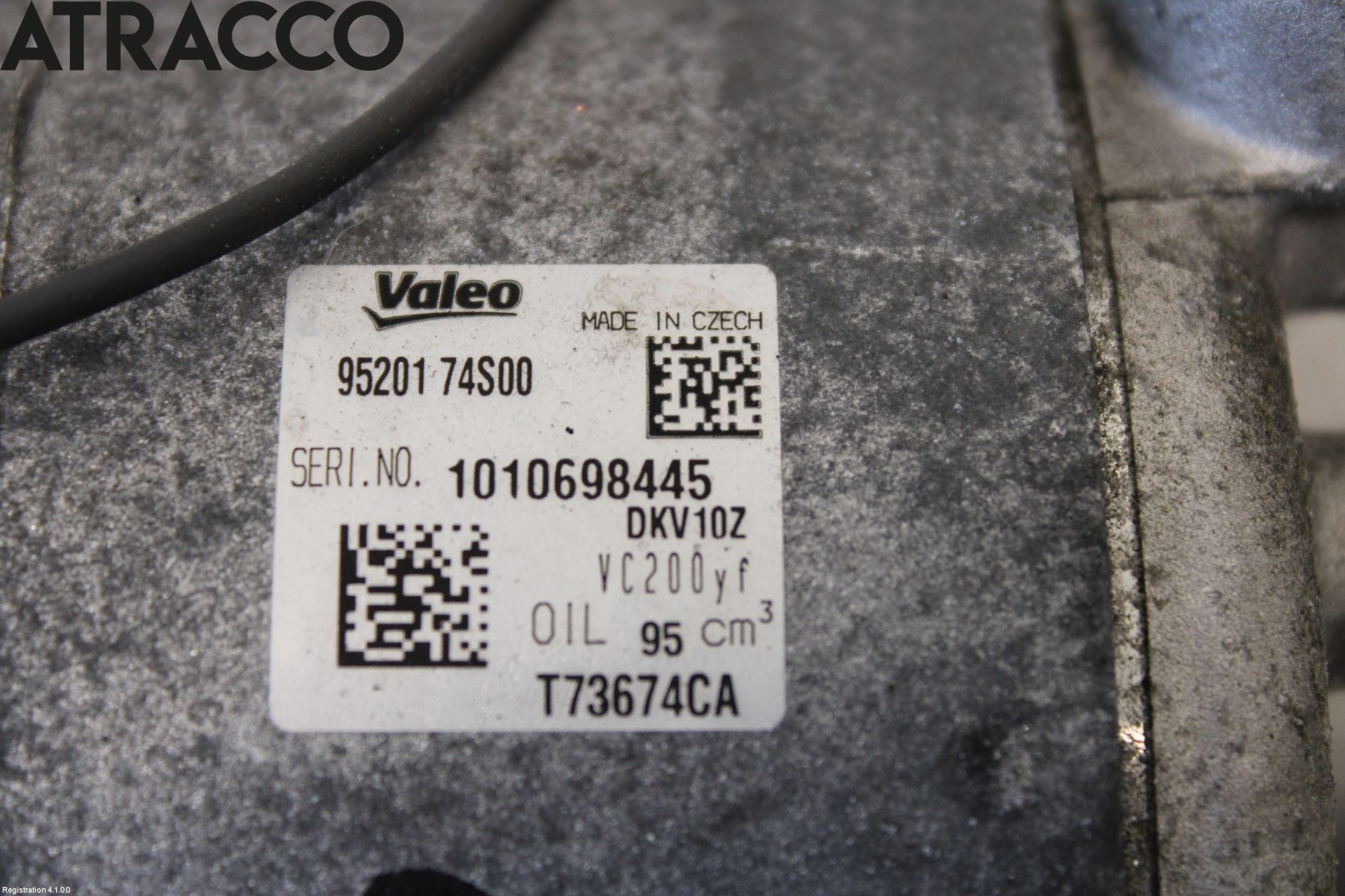 Suzuki VITARA 15- Varme Ac Kompressor