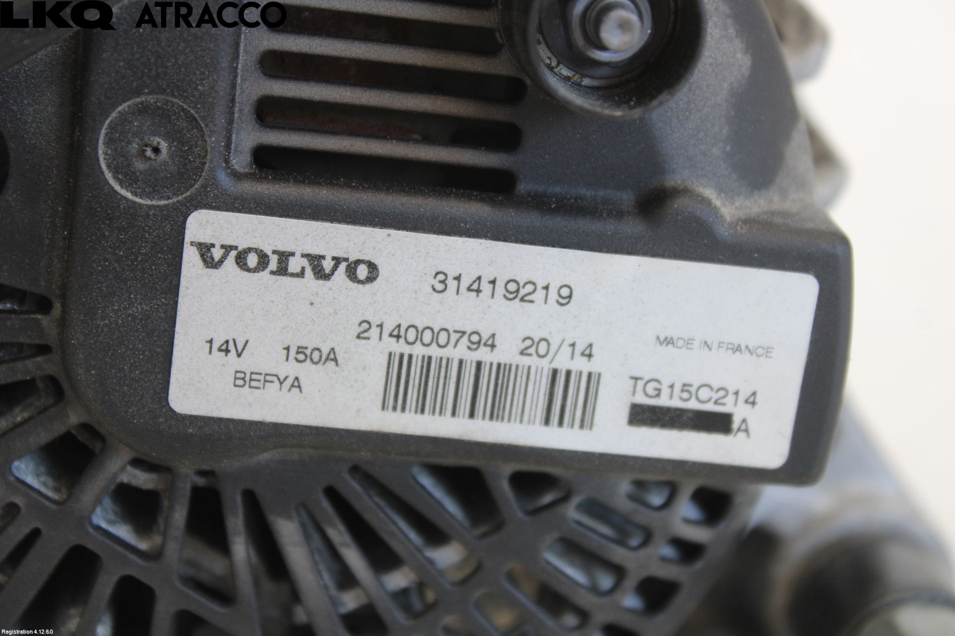 Volvo V40 12-19 Dynamo