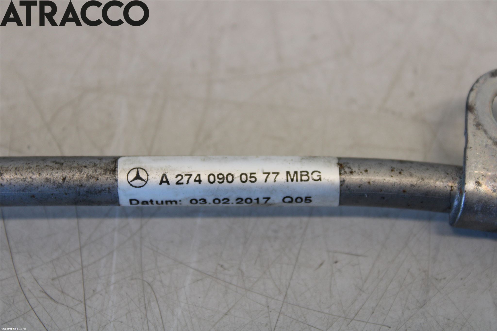 Mercedes-Benz MB C-KLASS (W205) 14-21 Turbo Oljerør