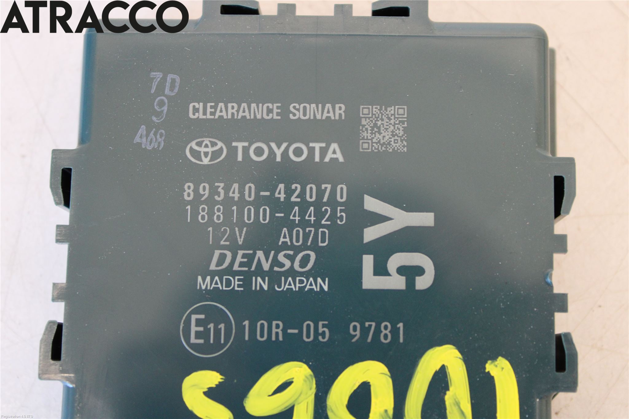 Toyota RAV4 19- Styreenhet Parkering