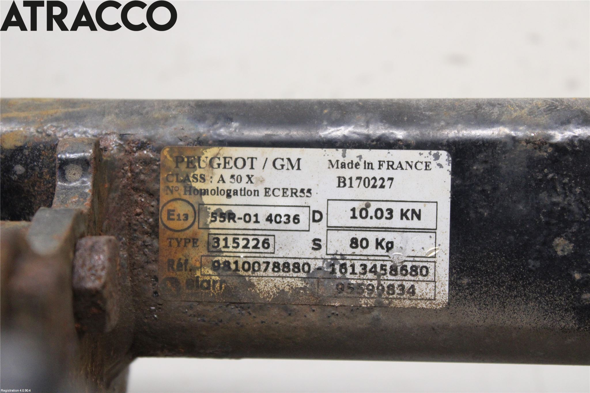 Peugeot 3008 17-24 Tilhengerfeste