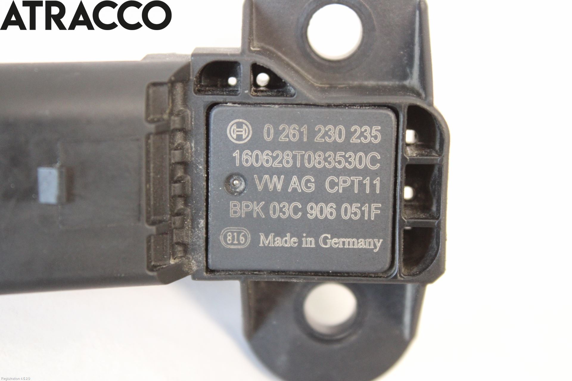 Volkswagen VW TRANSP/CARAVELLE (T6) 16-22 Inns Map - Trykkføler