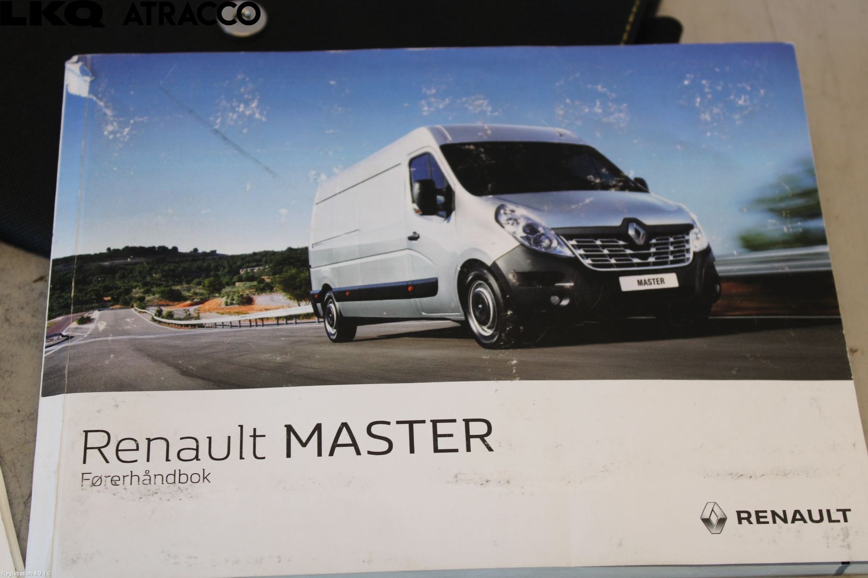 Renault MASTER III 15-20 Instruksjonsbok