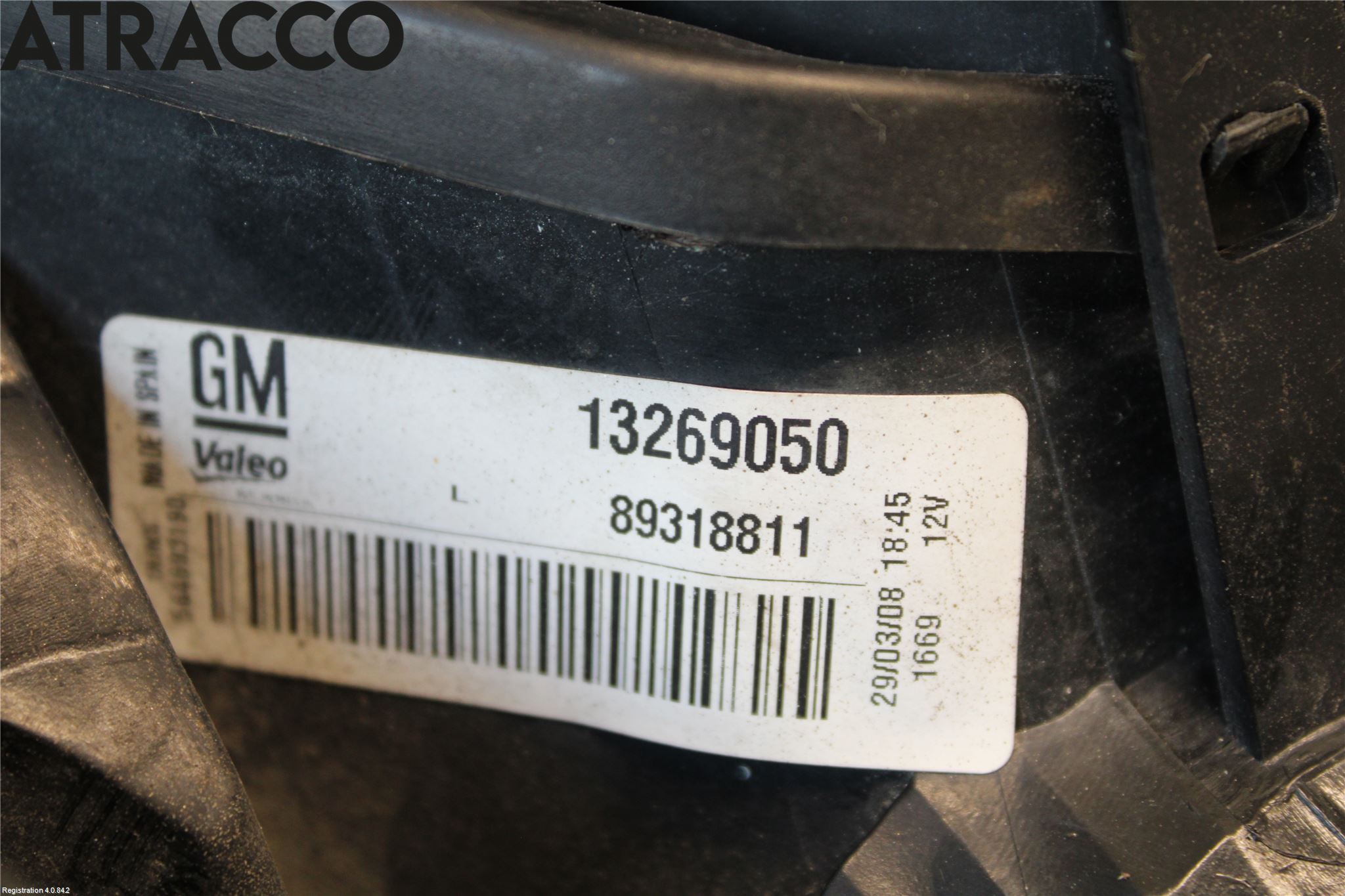 Opel CORSA D 07-14 Baklykt Venstre