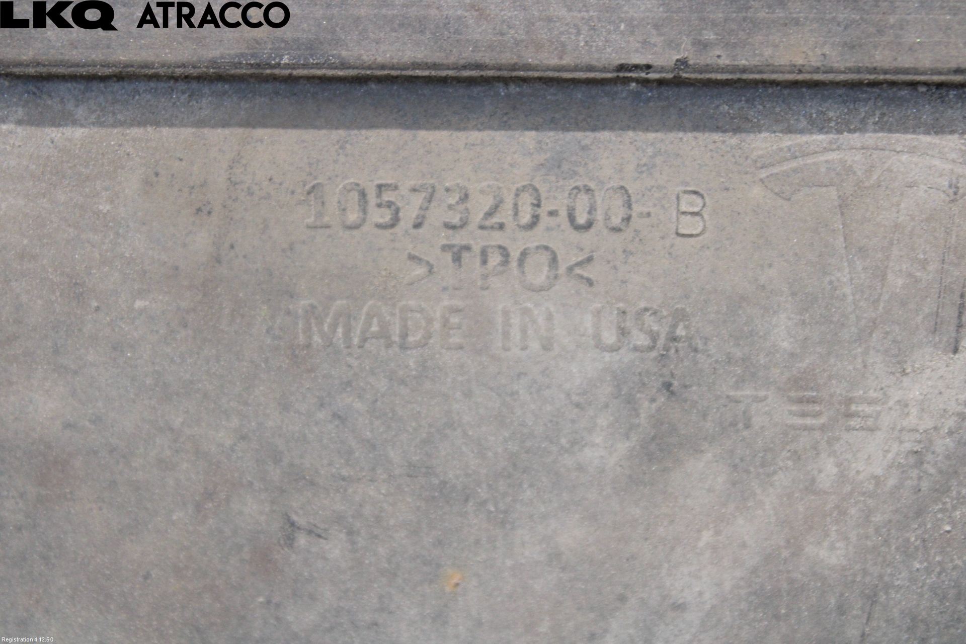 Tesla MODEL S 13- Bunnplate U Motor-Gear-Dørk