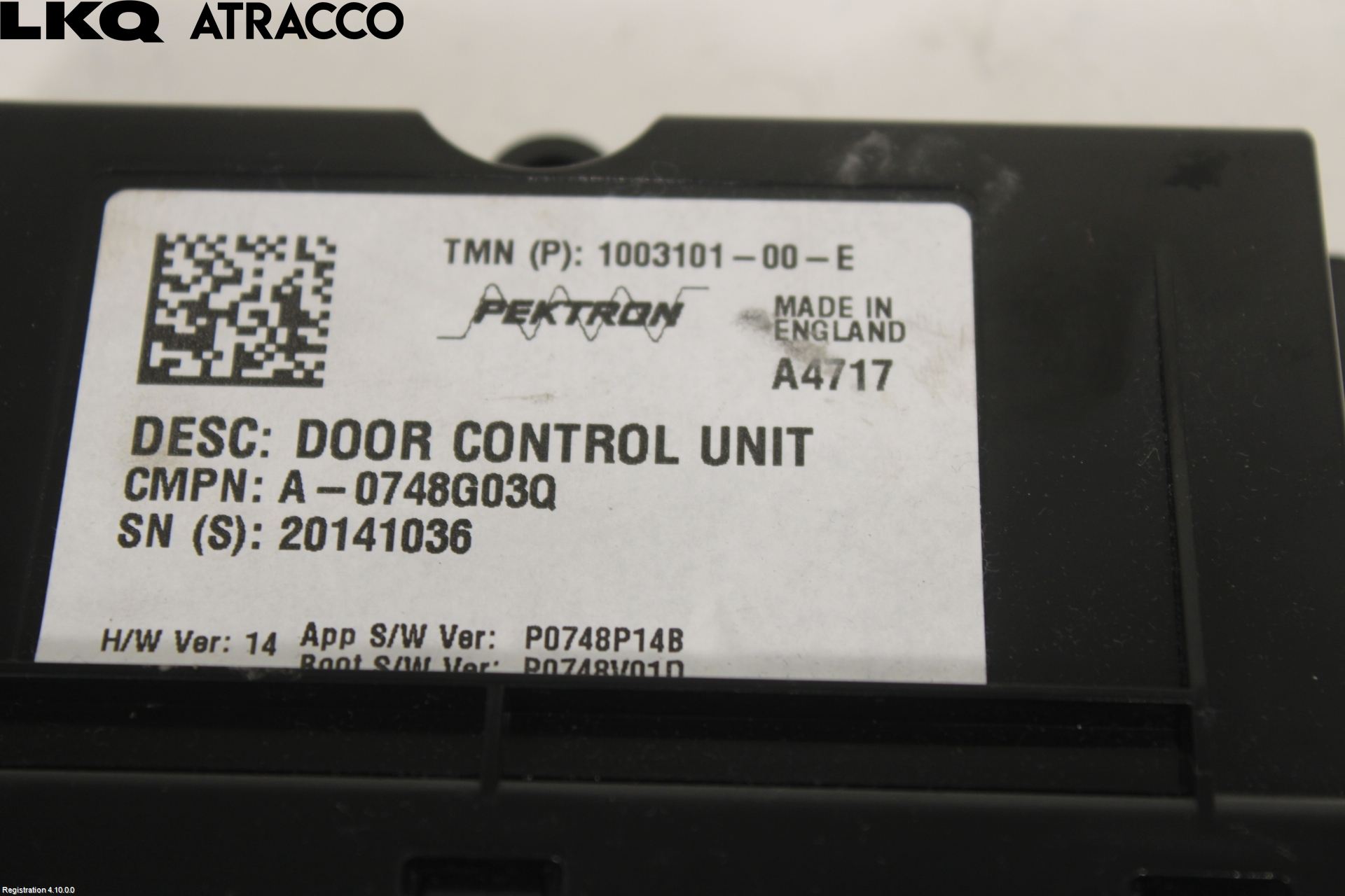 Tesla MODEL S 13- Styreenhet Dør