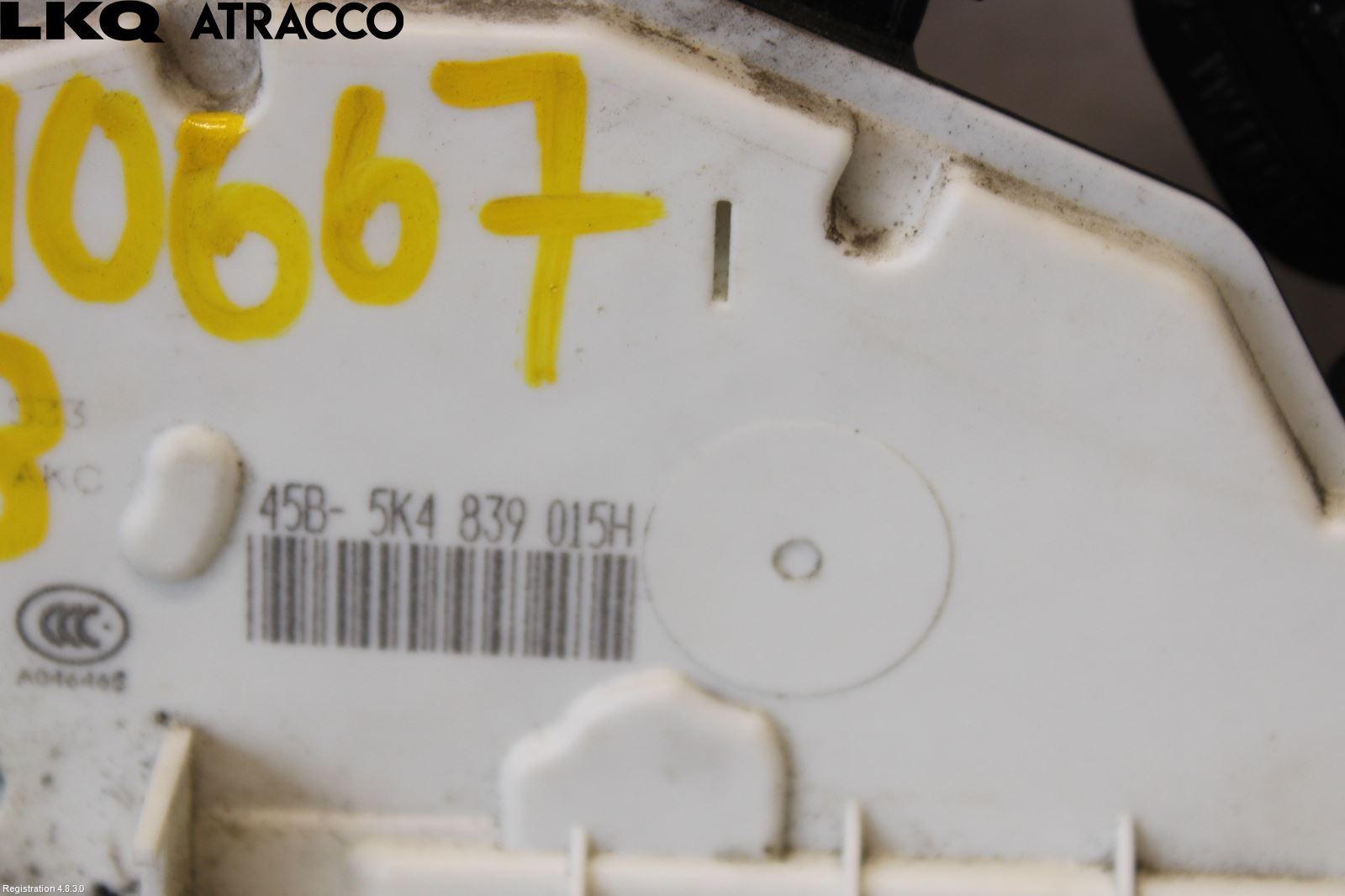 Volkswagen VW GOLF VI 09-13 Dørlås - Låsekasse