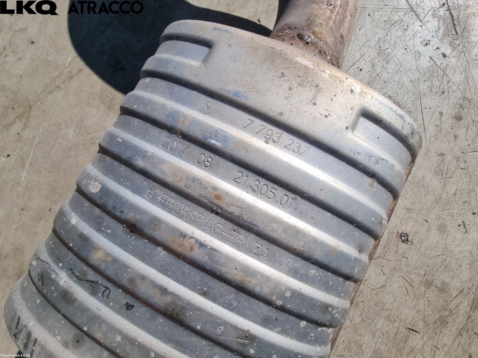 BMW X1 E84 10-15 Eksos - Lyddemper - Rør