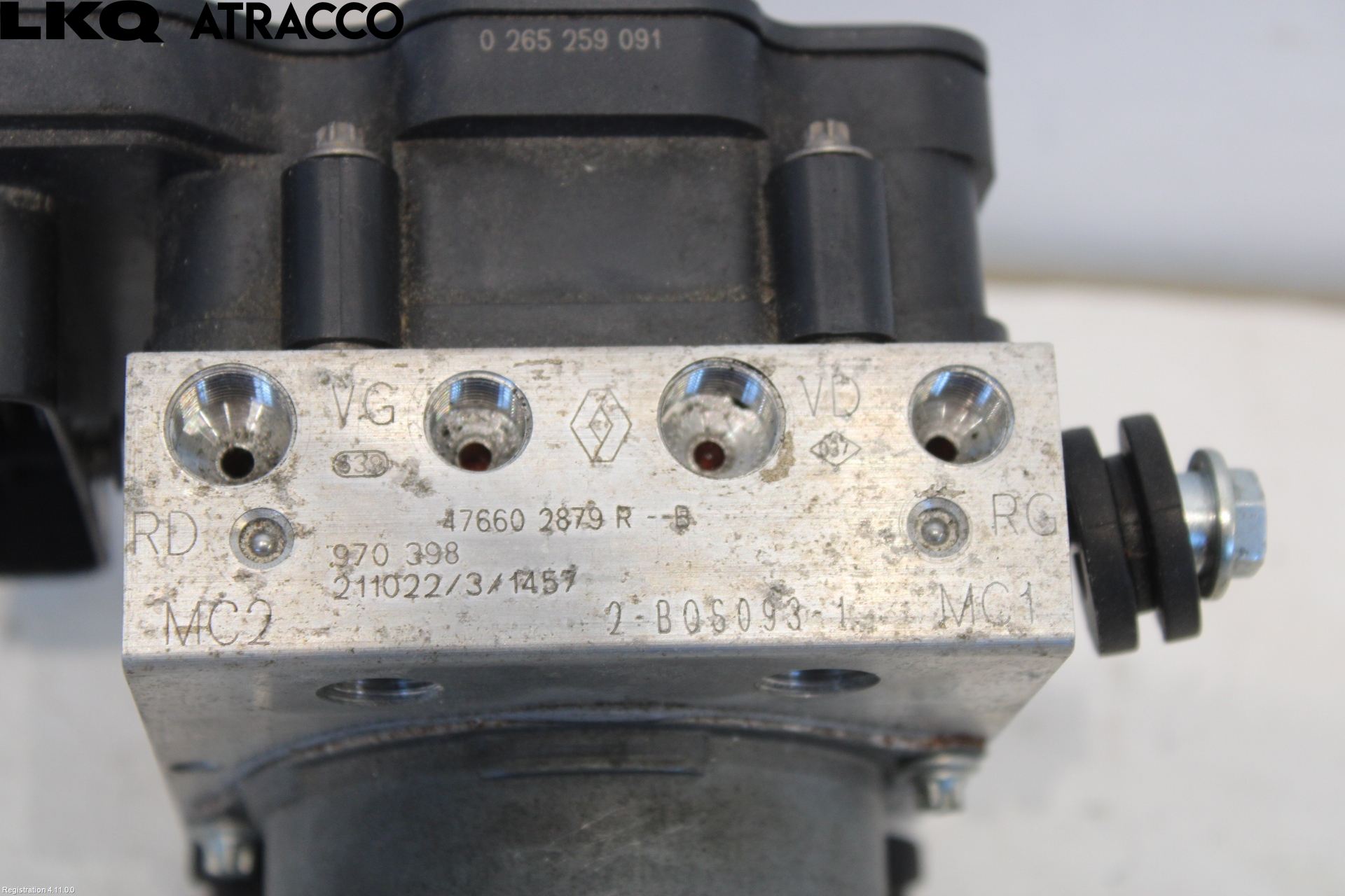 Renault ZOE/E-TECH 13- Abs Hydraulikkaggregat