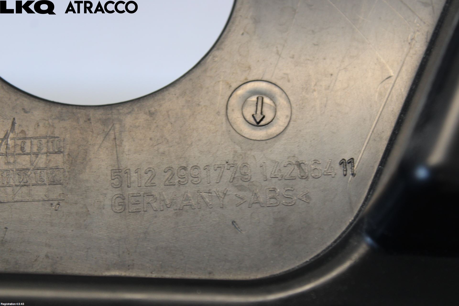 BMW X1 E84 10-15 Støtfangerfeste Bak Venstre