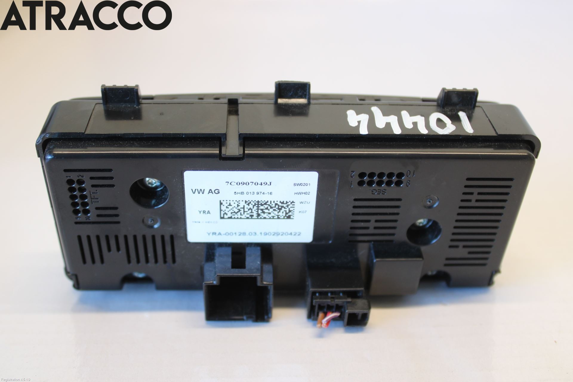 Volkswagen VW CRAFTER II / E-CRAFTER 17- Varme Ac Betjening-Display