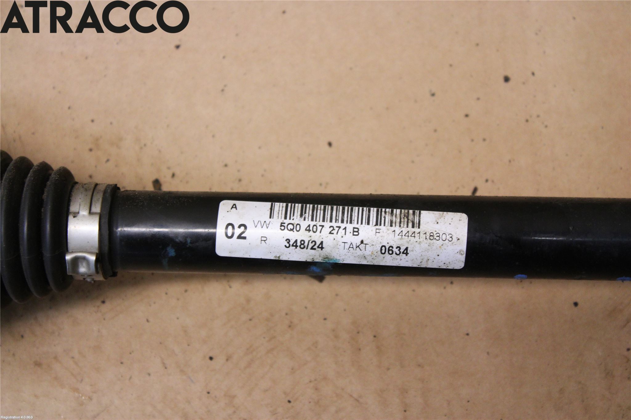 Volkswagen VW GOLF / E-GOLF VII 13-20 Drivaksel Foran Kompl Venstre