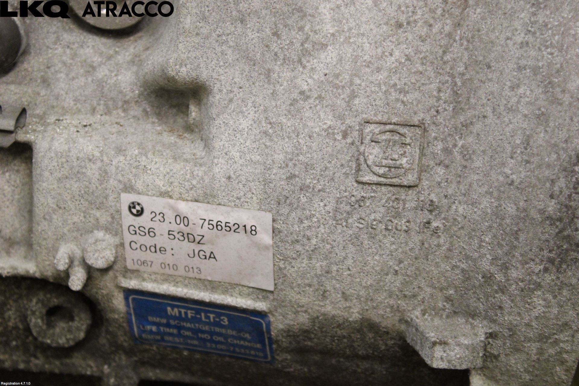 BMW 5 E60/61 Sed/Tou 02-10 Gearkasse 6 Trinn