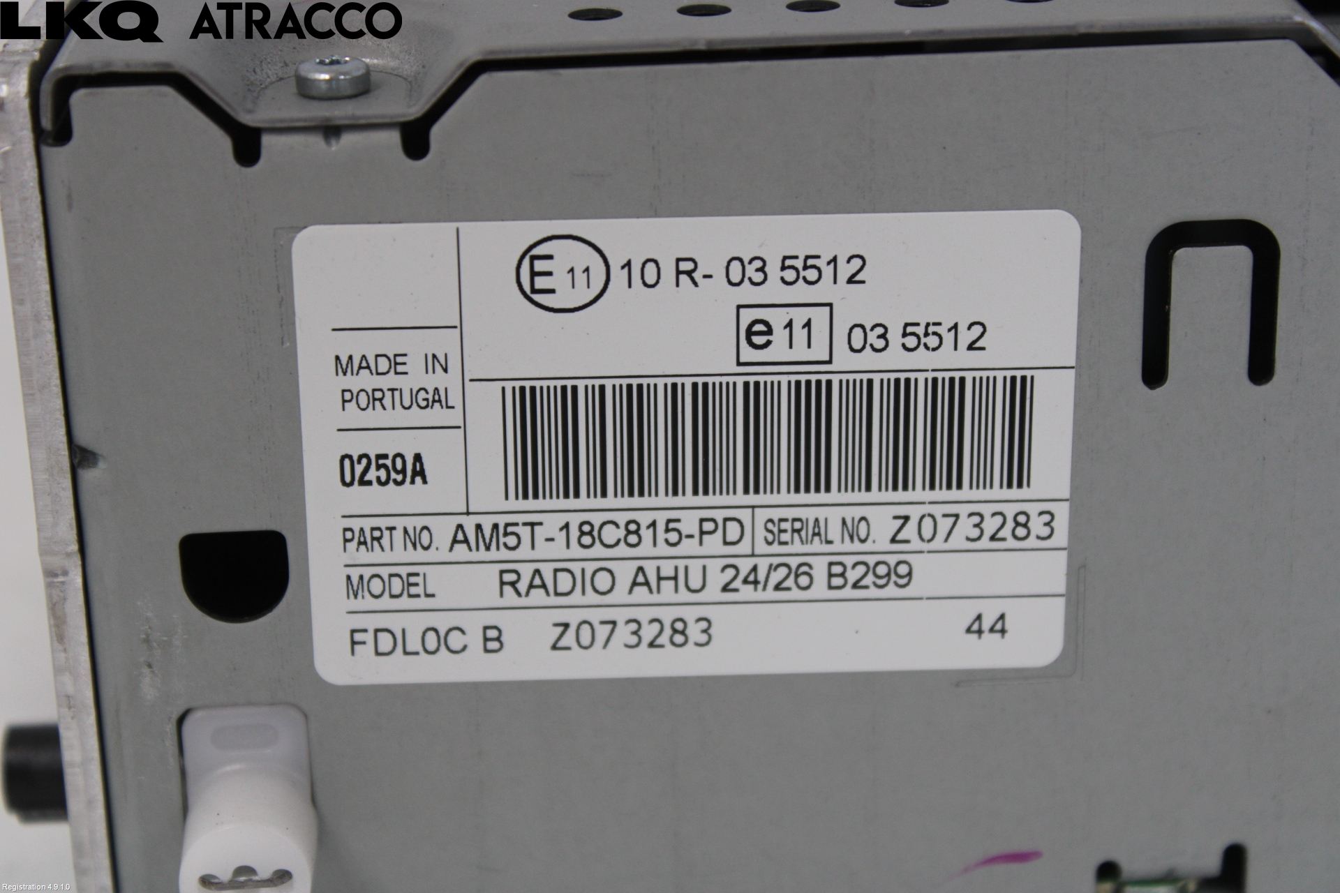 Ford TOURNEO 95-02 Stereo Radio Med Cd