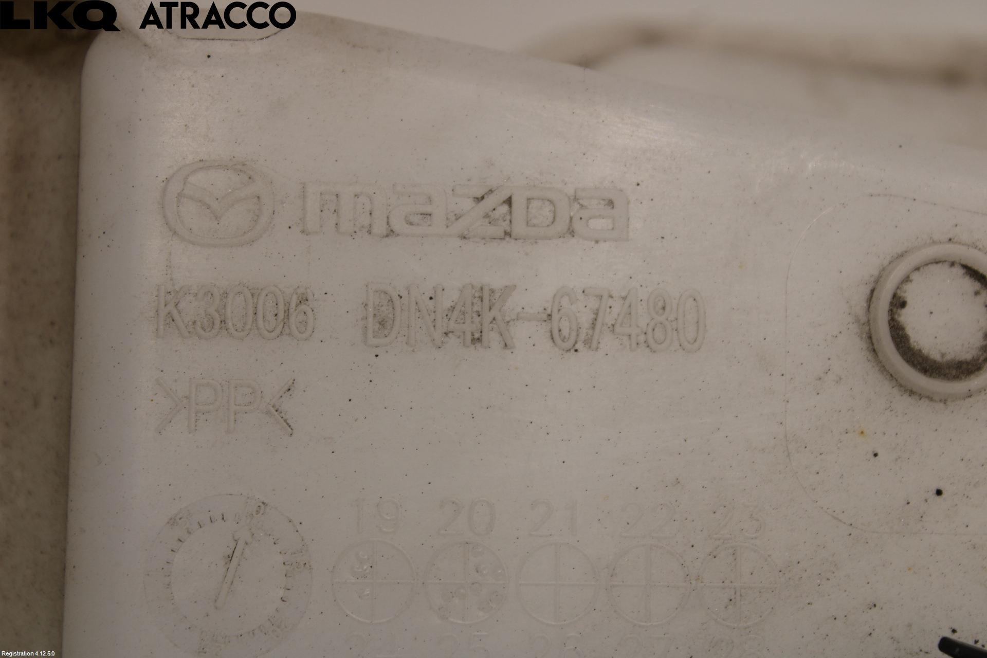 Mazda MX-30 20- Spylerbeholder Frontrute-Lykte