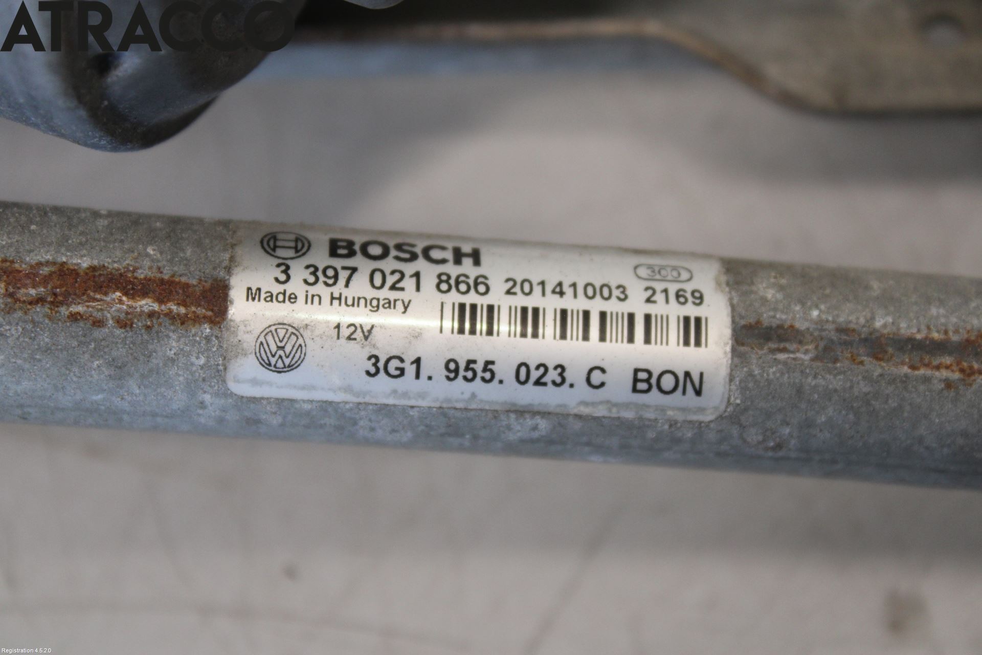 Volkswagen VW PASSAT 15-19 Viskermotor Frontrute