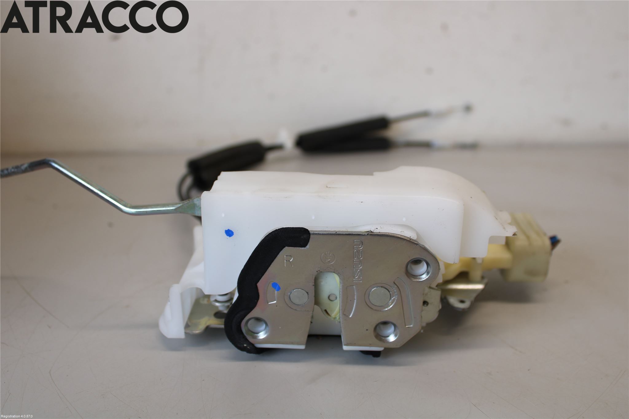 Isuzu D-MAX Dørlås - Låsekasse