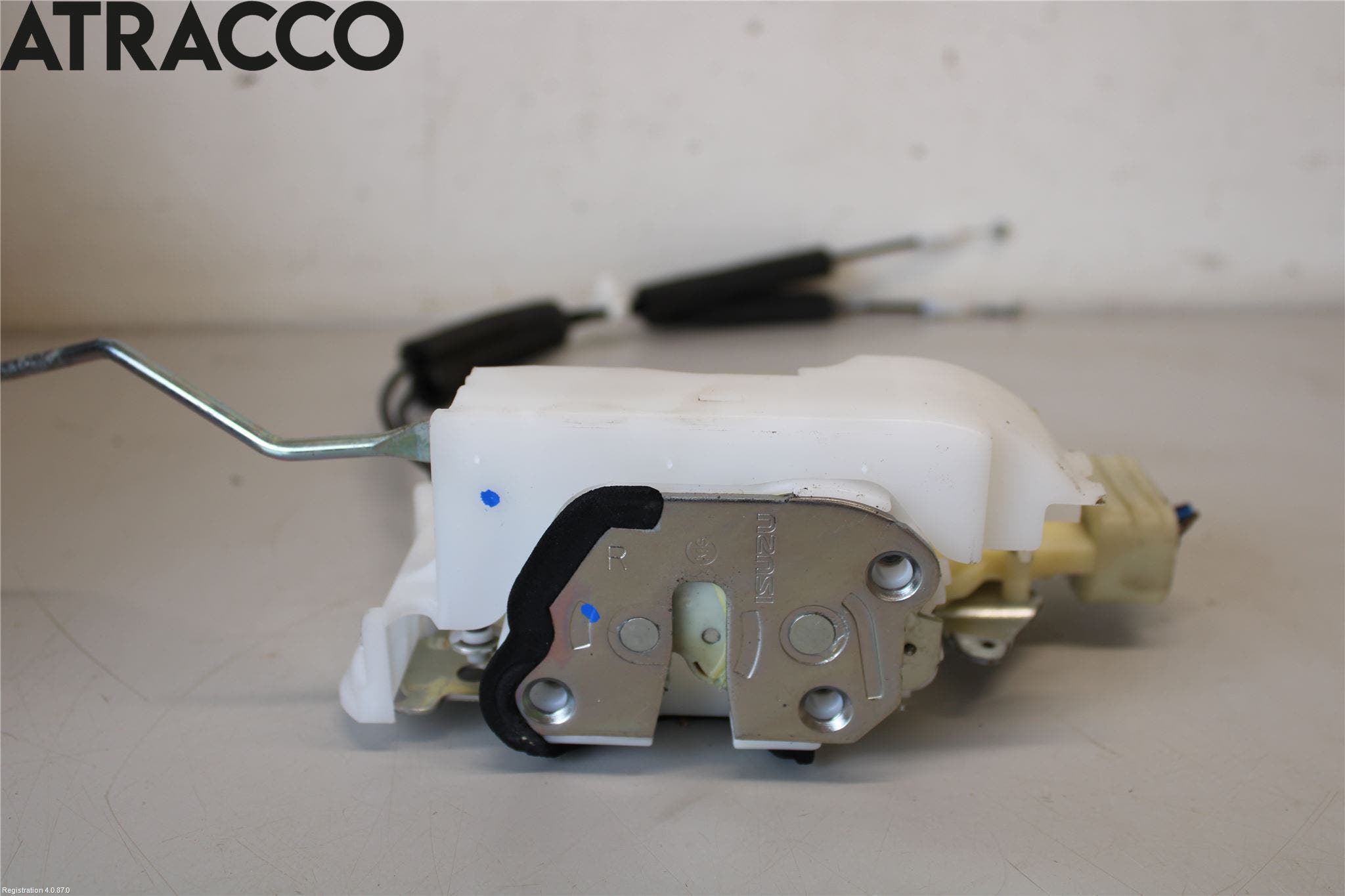 Isuzu D-MAX Dørlås - Låsekasse