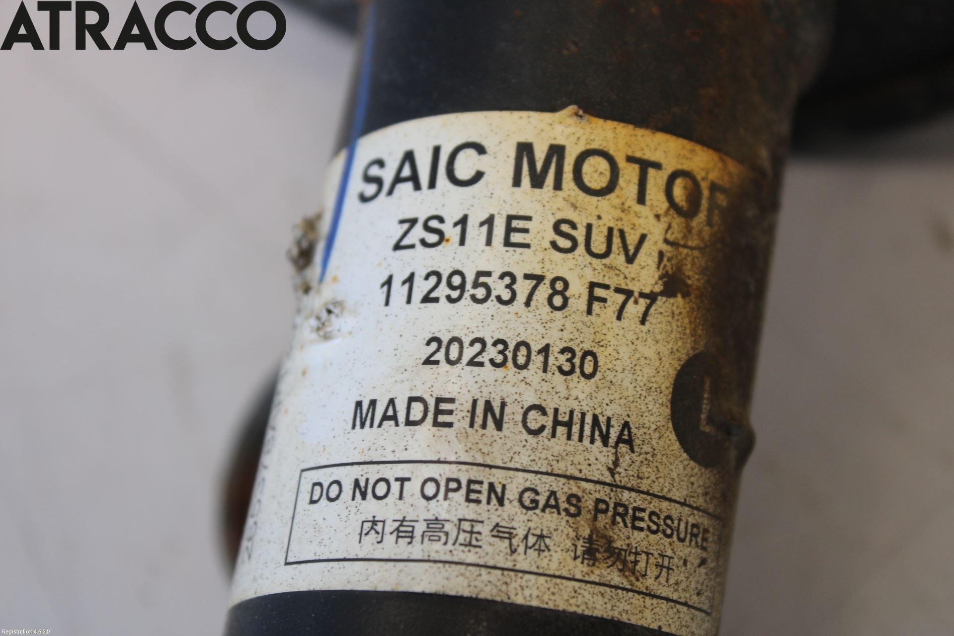 MG ZS EV 20- Fjærbein Foran Venstre