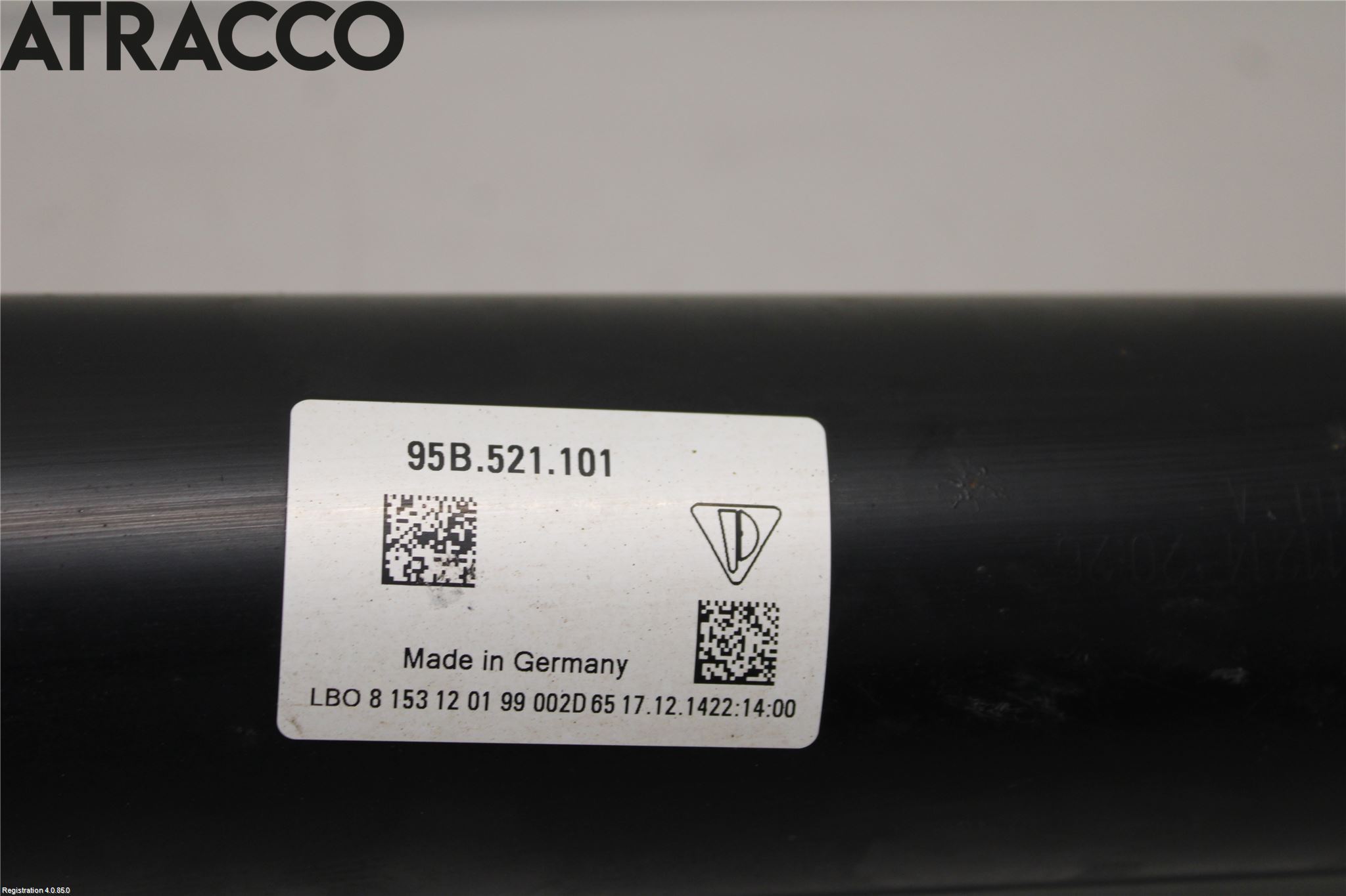 Porsche MACAN/EV 14- Mellomaksel Kompl