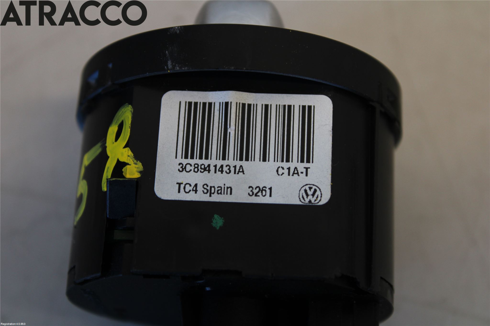 Volkswagen VW GOLF PLUS/CROSS GOLF 04-14 Bryter Hovedlys