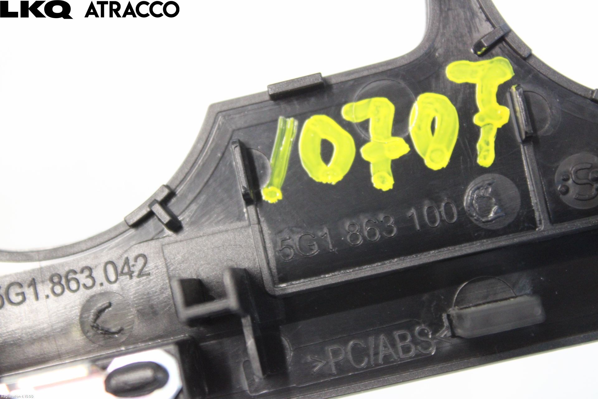 Volkswagen VW GOLF / E-GOLF VII 13-20 Innr Øvrig