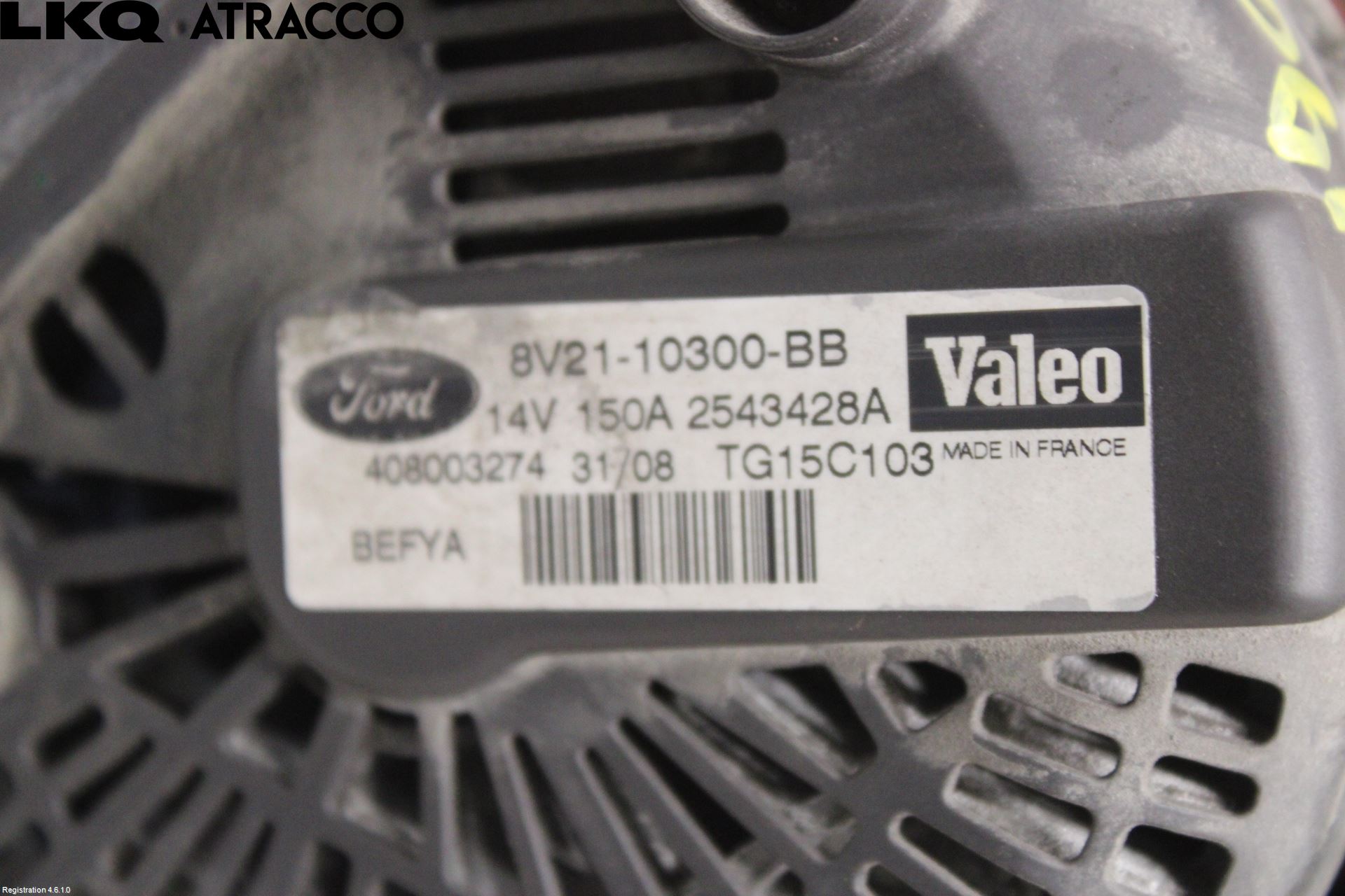 Ford FIESTA 09-12 Dynamo