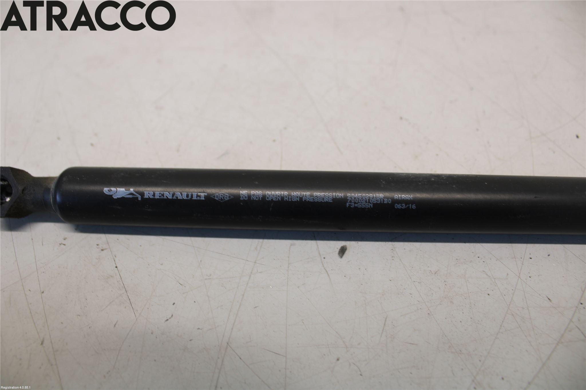 Renault ZOE/E-TECH 13- Bakluke Demper-Gassfjær