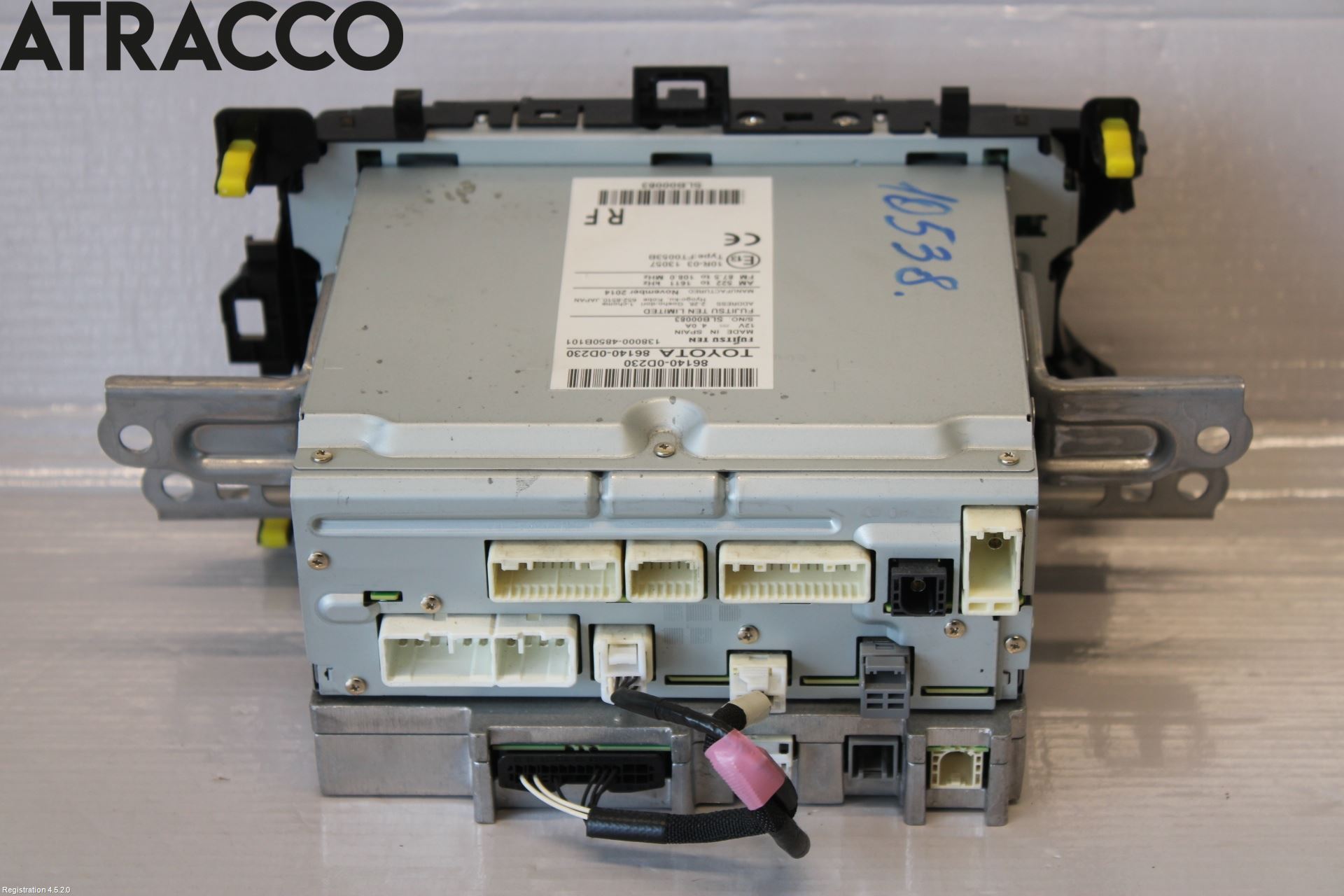 Toyota YARIS XP130 15-20 Stereo Radio