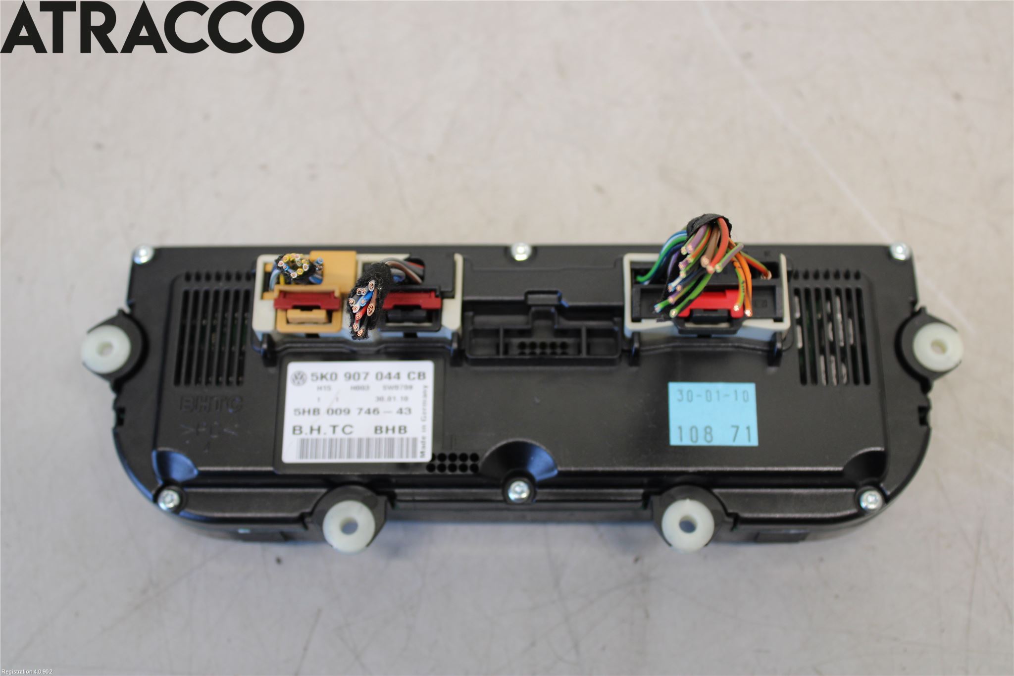 Volkswagen VW TIGUAN 07-16 Varme Ac Betjening-Display