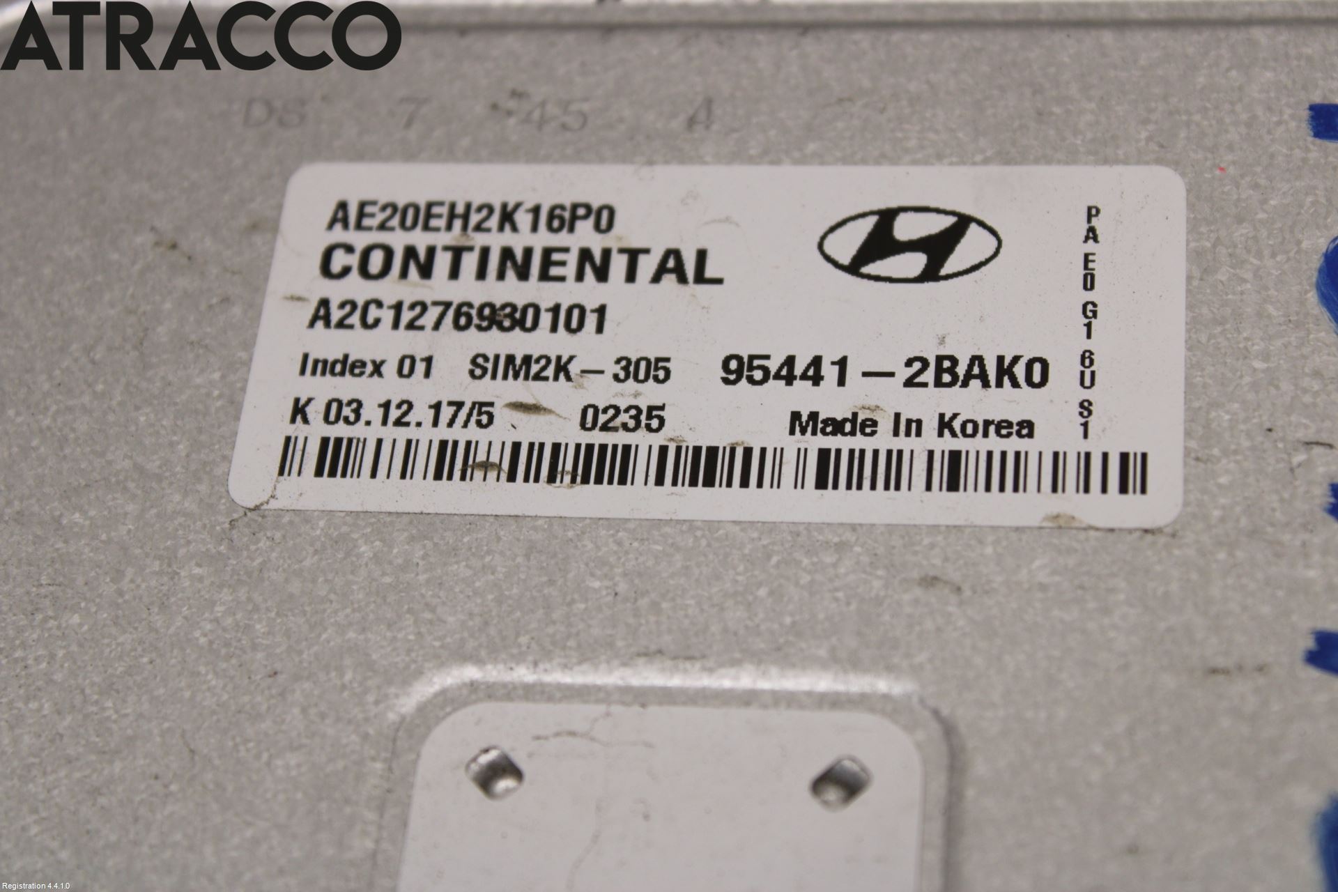 Hyundai IONIQ AE 17-22 Styreenhet Gearkasse