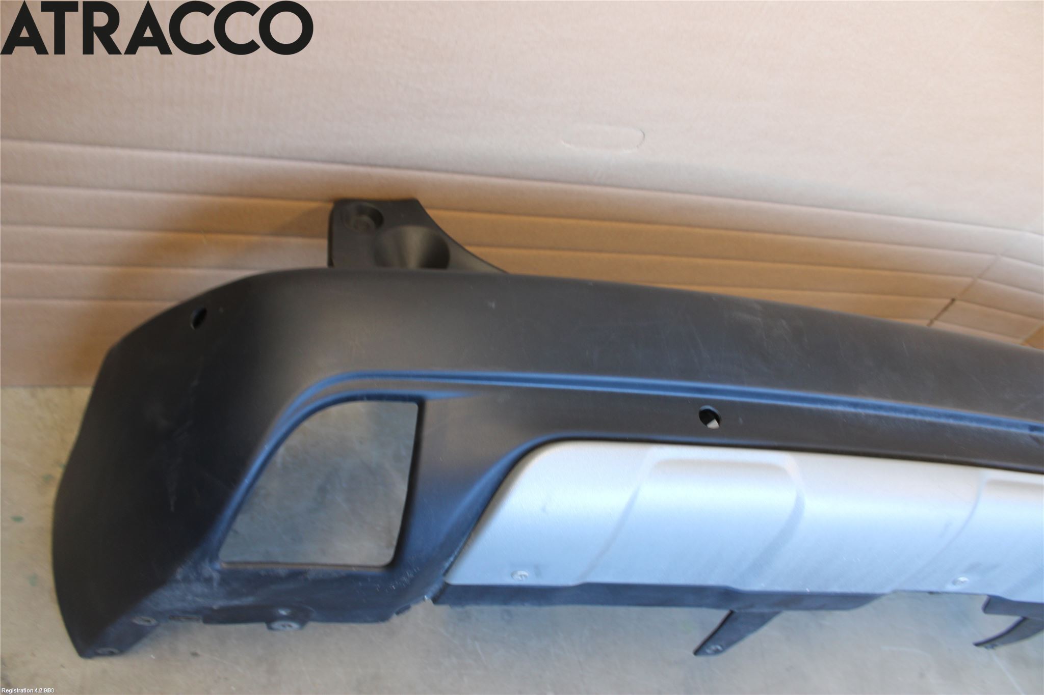 Peugeot 2008 13-20 Støtfanger Bak