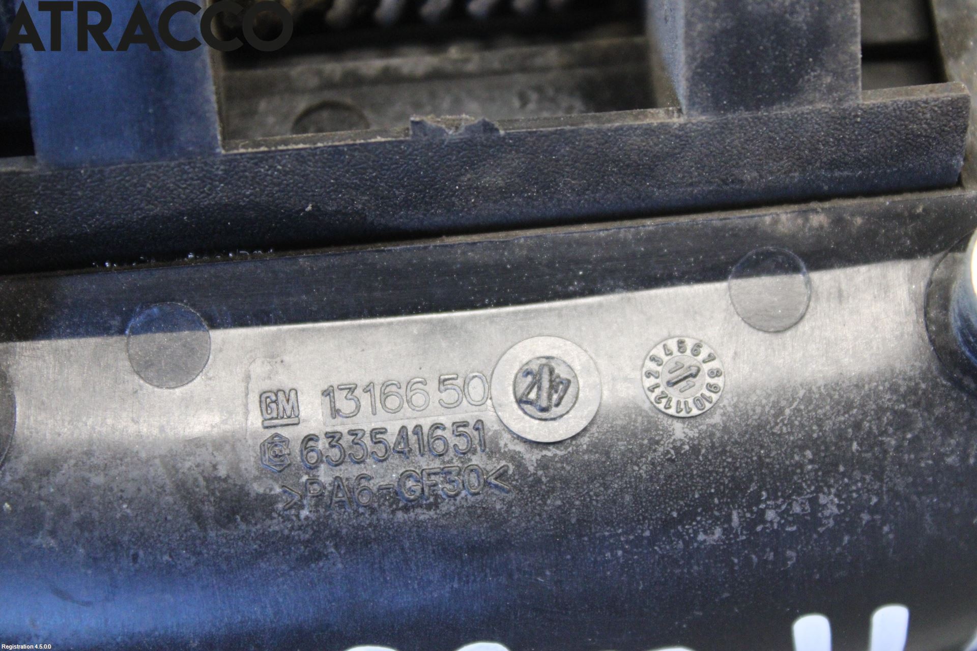 Opel COMBO 02-12 Dørhandtak Ytre Høyre