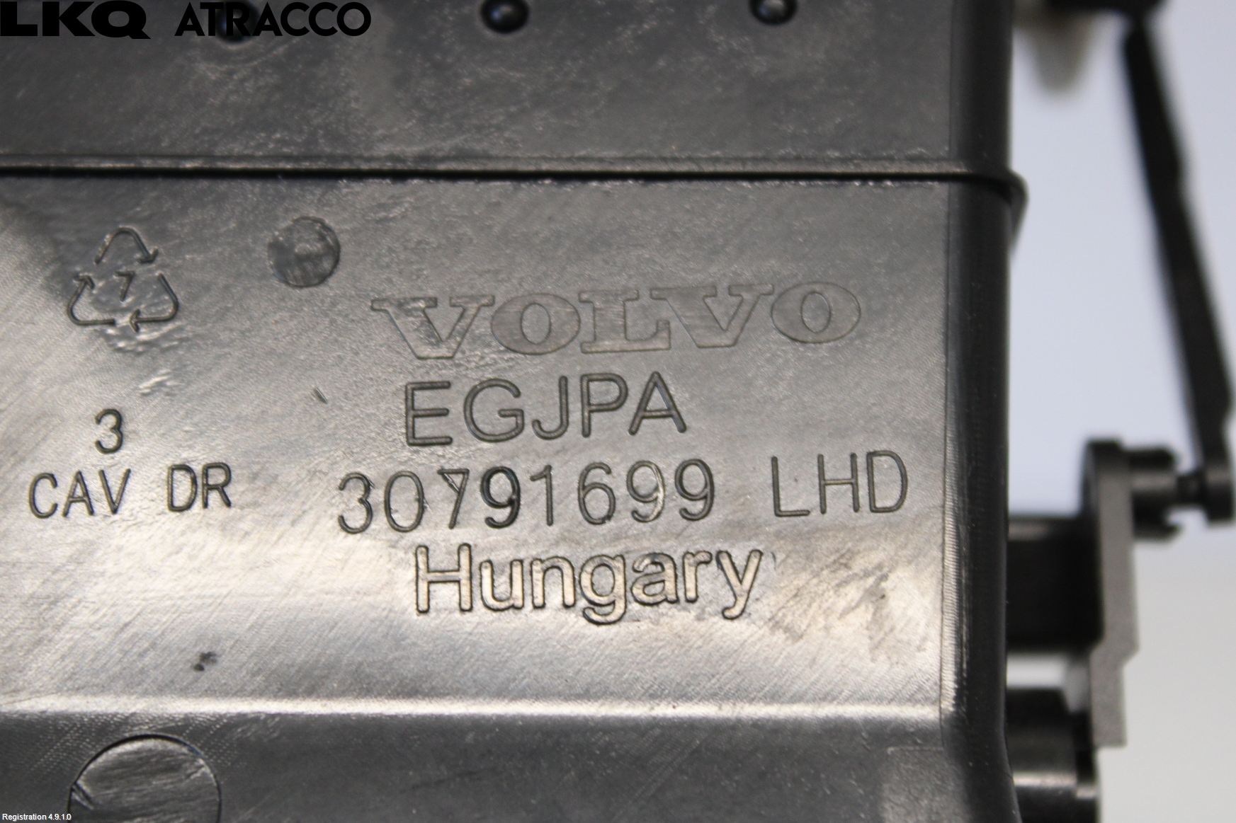 Volvo V60 14-18 Dashbord Kanal - Dyse