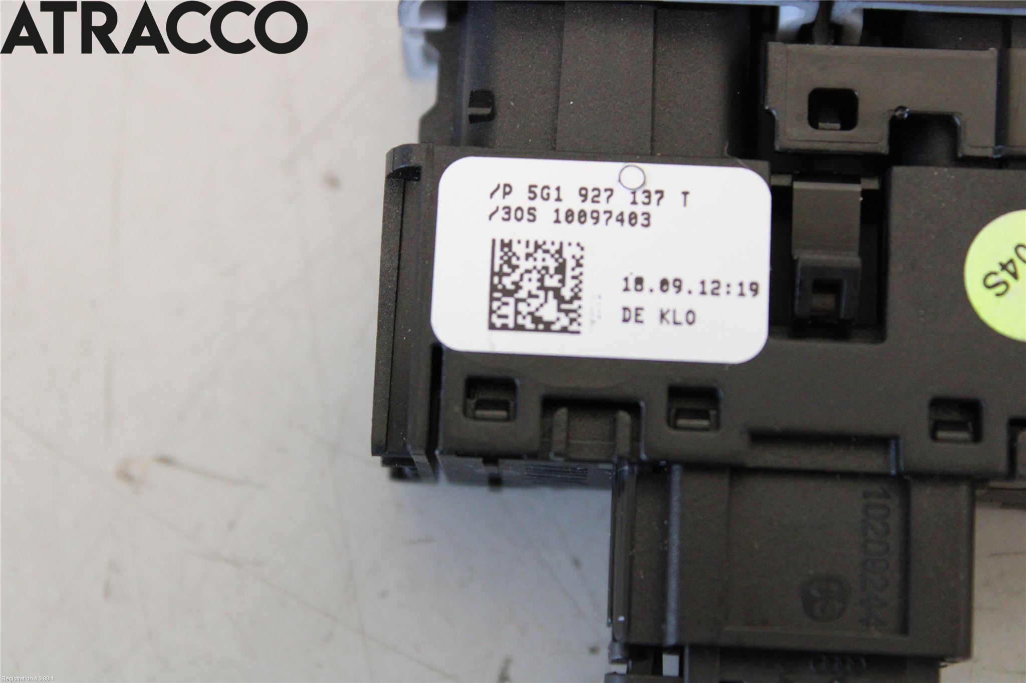 Volkswagen VW GOLF / E-GOLF VII 13-20 Bryter Øvrig