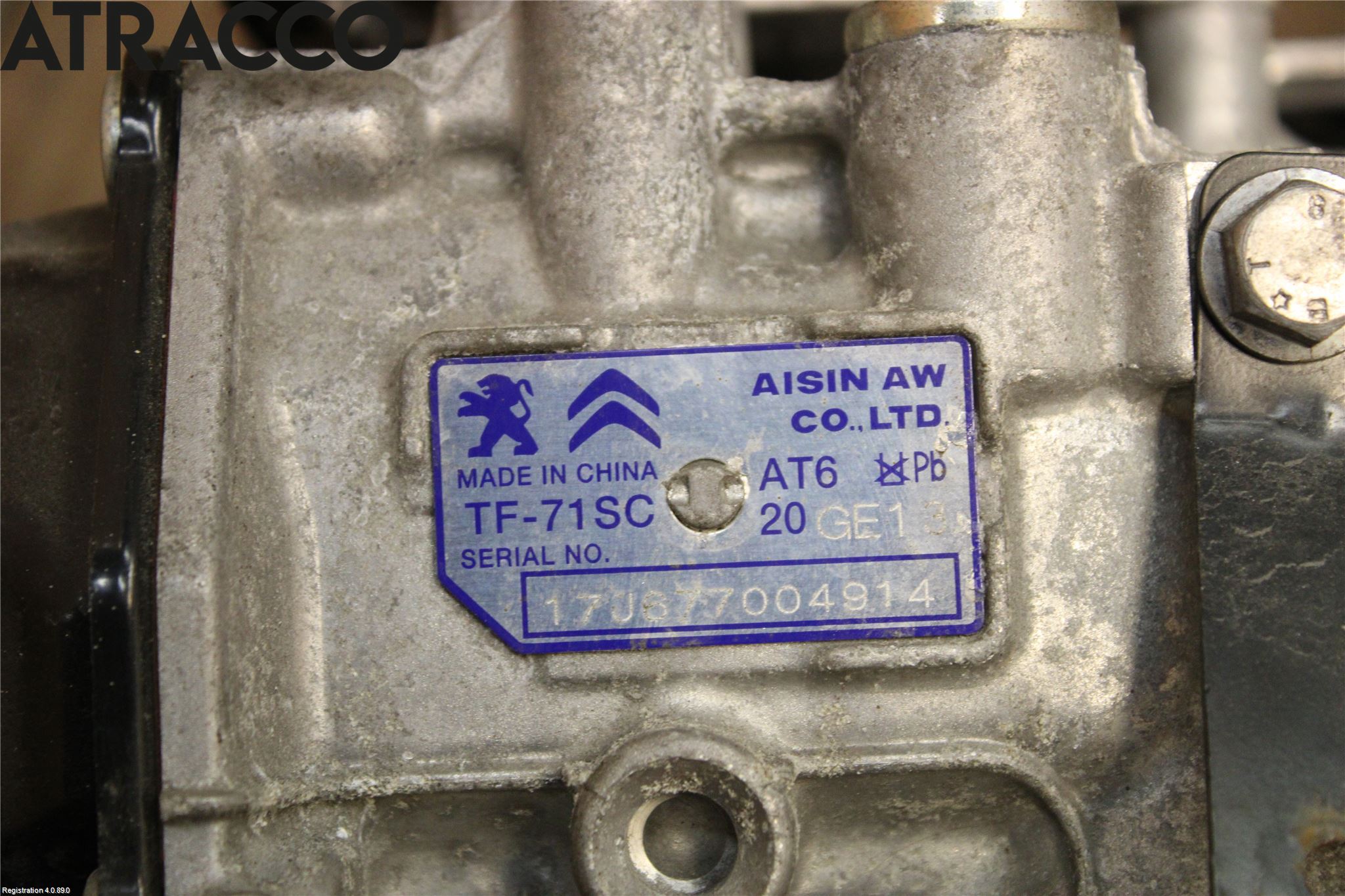 Peugeot 2008 13-20 Gearkasse Automat